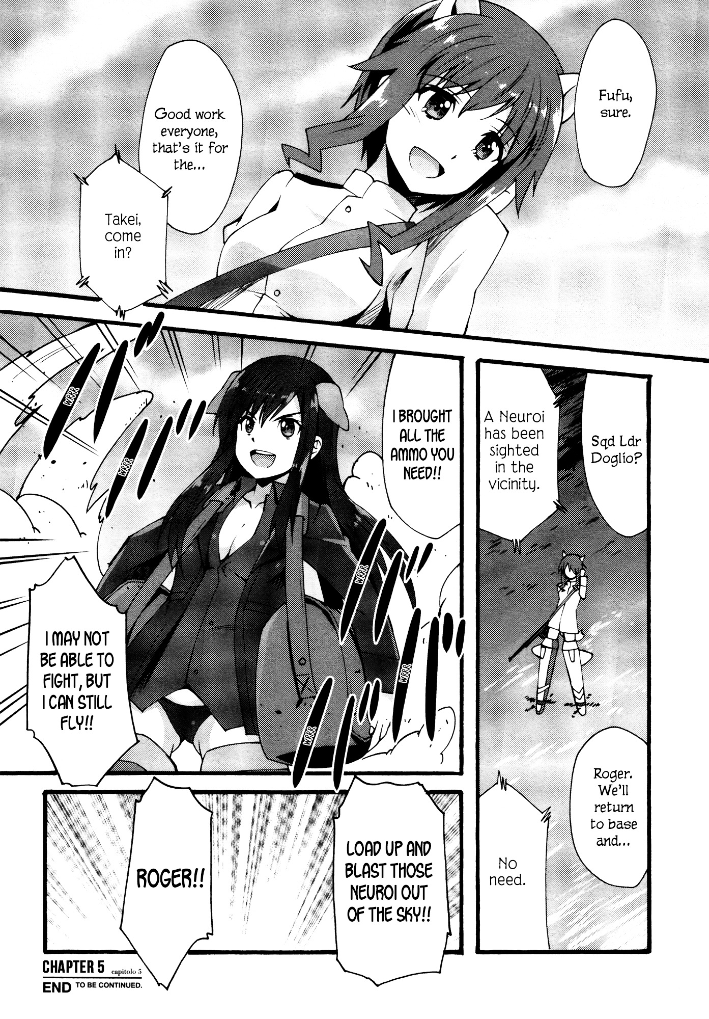 Strike Witches - Kurenai No Majotachi - Chapter 5