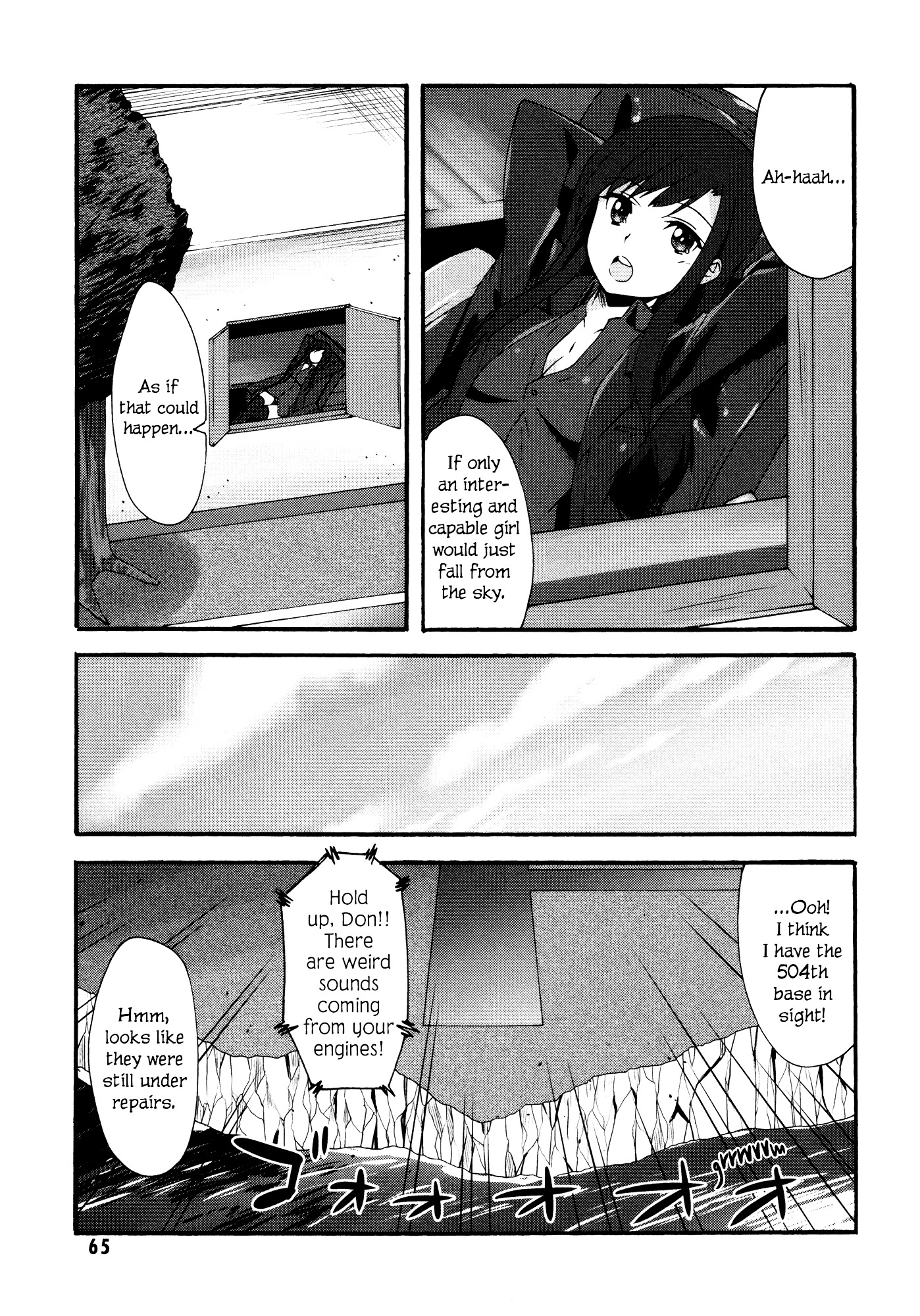 Strike Witches - Kurenai No Majotachi - Vol.1 Chapter 3 : Don (Middle Part)