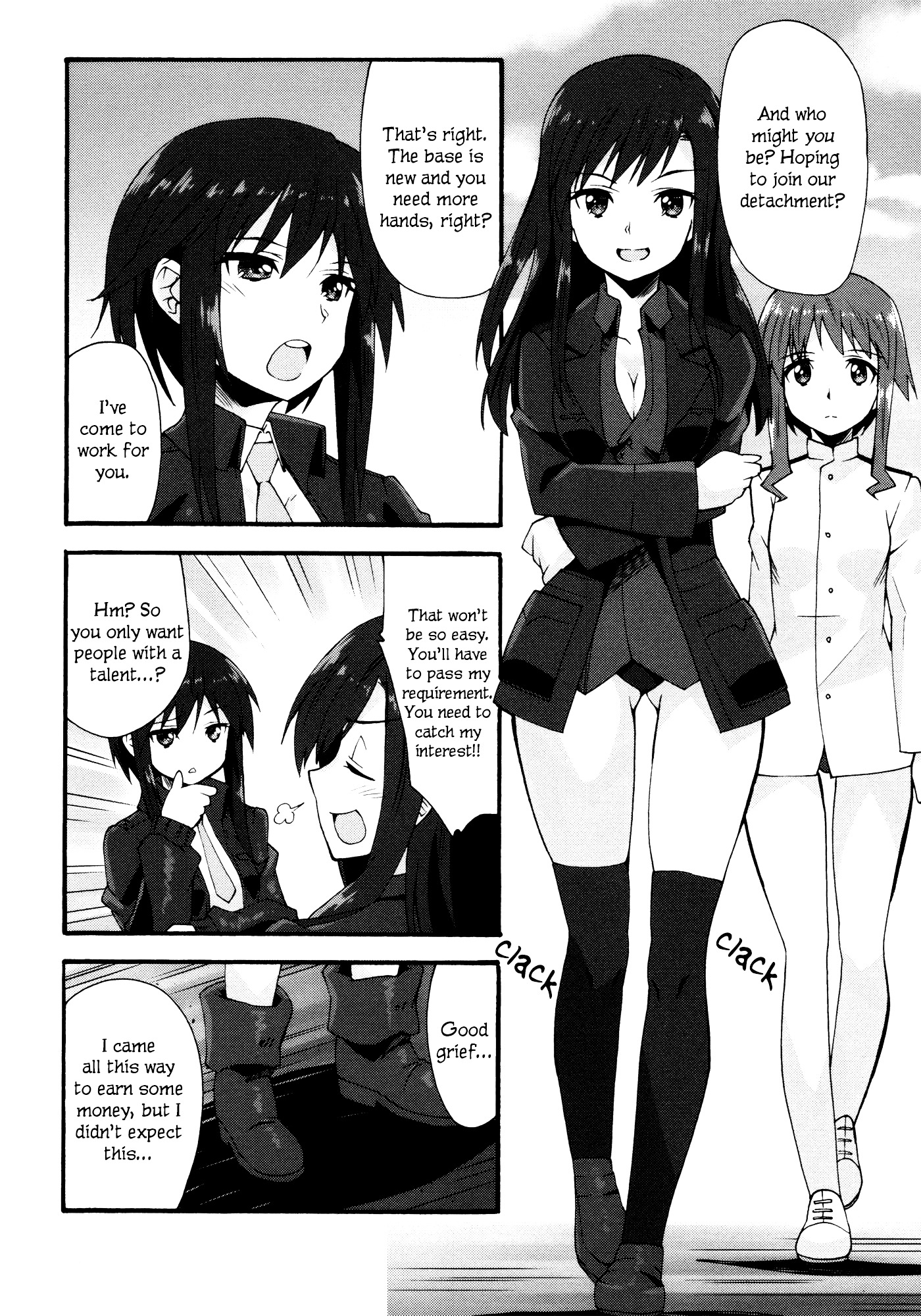 Strike Witches - Kurenai No Majotachi - Vol.1 Chapter 3 : Don (Middle Part)