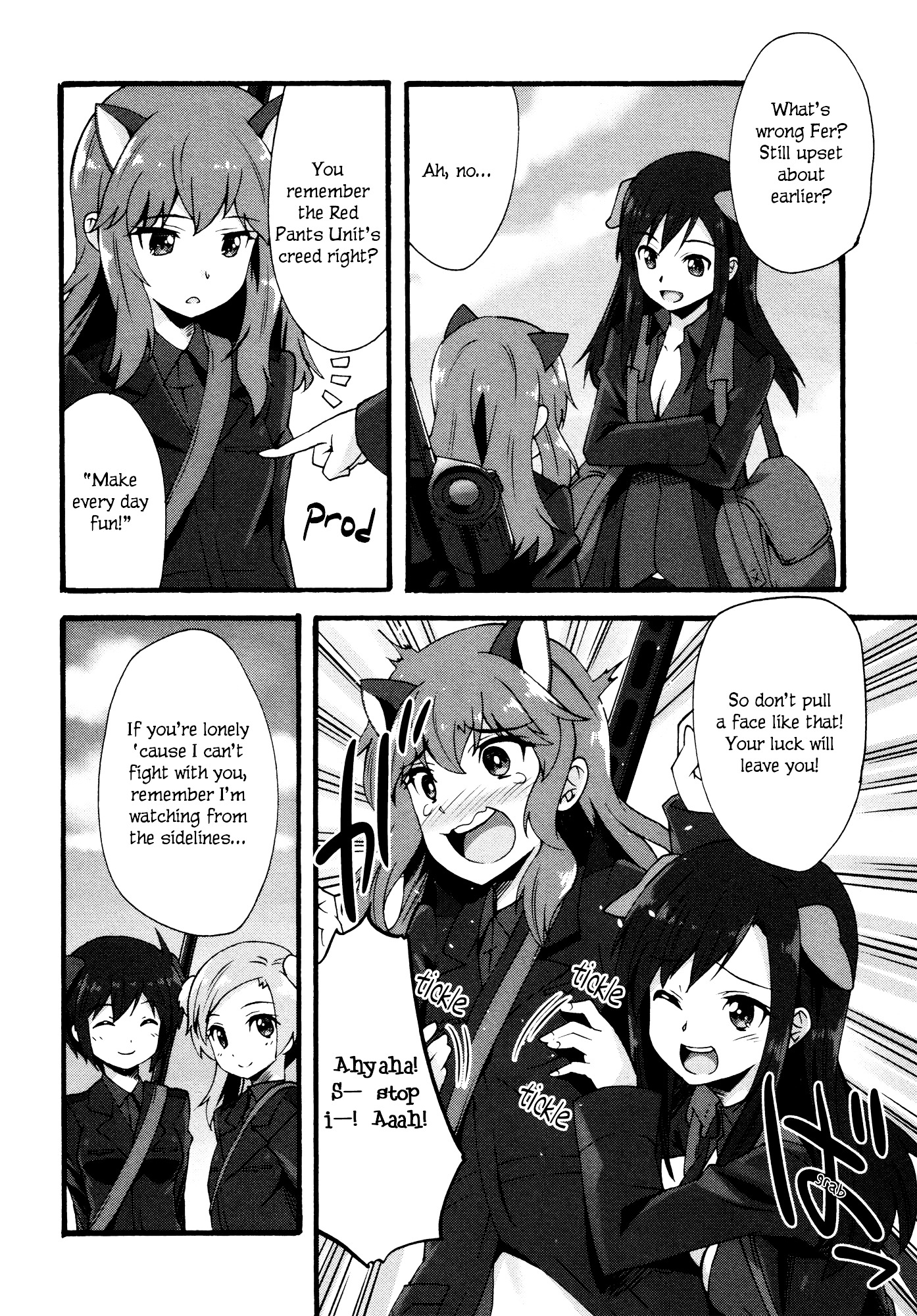 Strike Witches - Kurenai No Majotachi - Vol.1 Chapter 6 : The Two's New Post (Last Part)