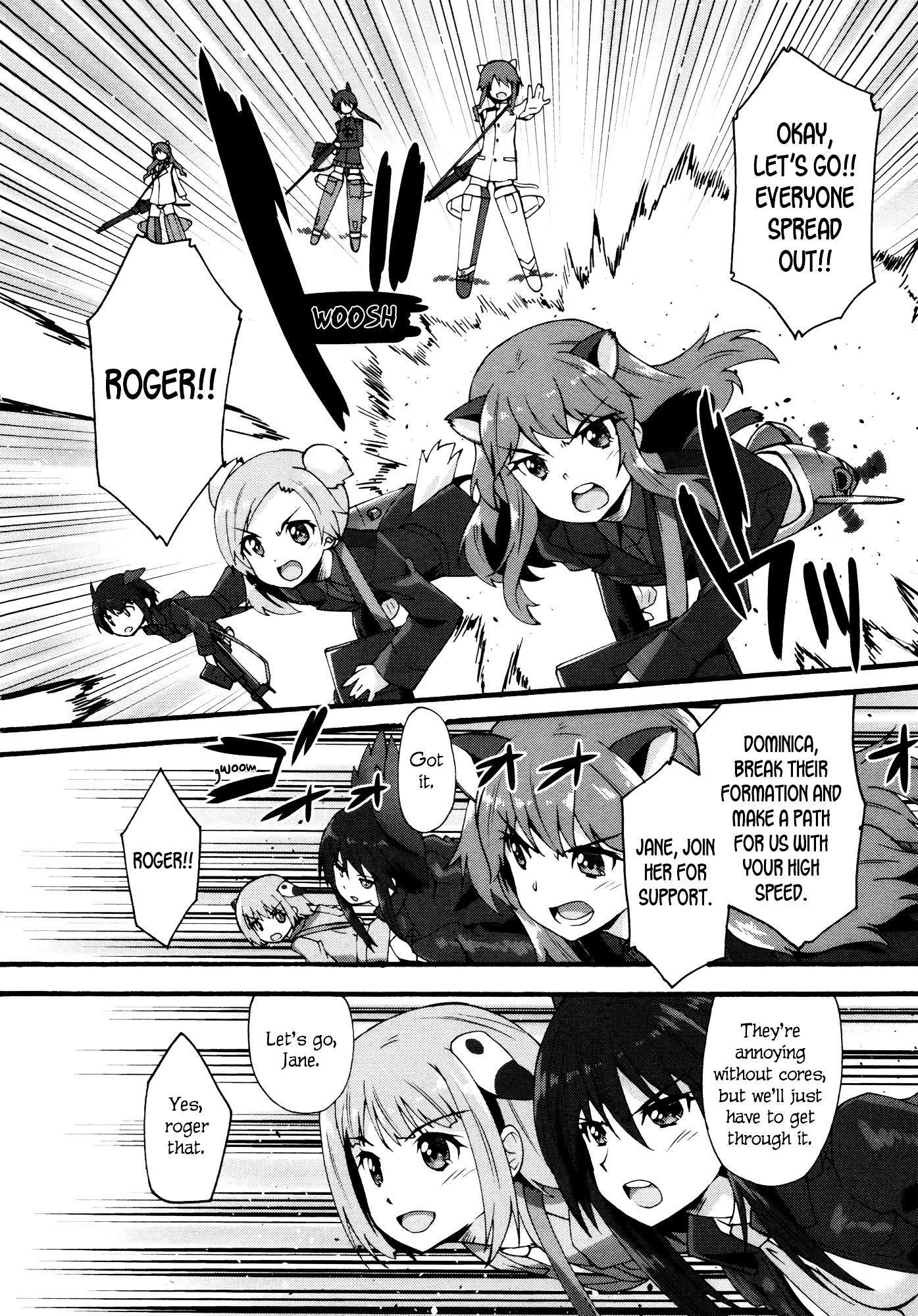 Strike Witches - Kurenai No Majotachi - Vol.1 Chapter 6 : The Two's New Post (Last Part)