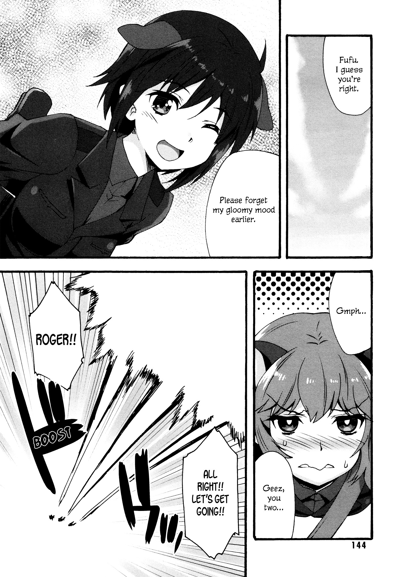 Strike Witches - Kurenai No Majotachi - Vol.1 Chapter 6 : The Two's New Post (Last Part)