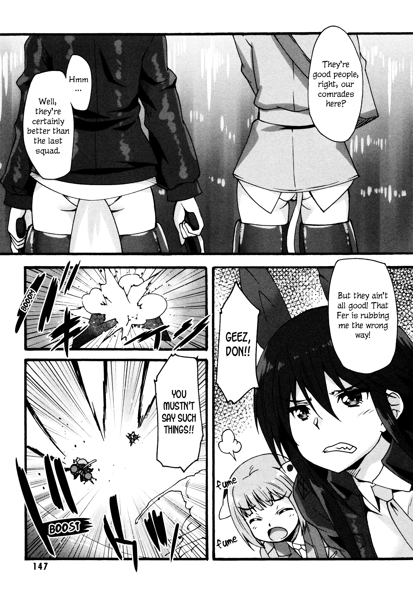 Strike Witches - Kurenai No Majotachi - Vol.1 Chapter 6 : The Two's New Post (Last Part)