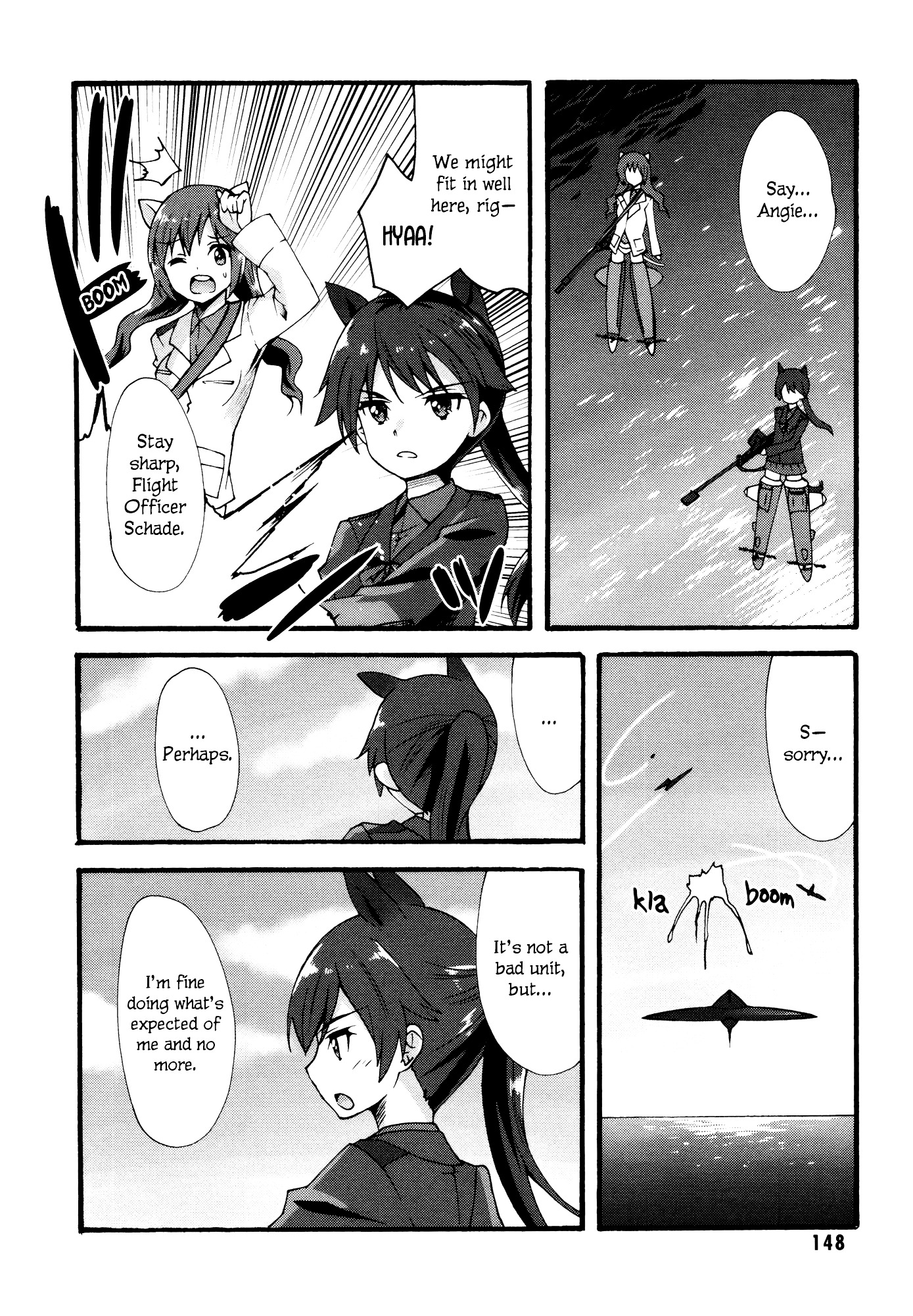 Strike Witches - Kurenai No Majotachi - Vol.1 Chapter 6 : The Two's New Post (Last Part)