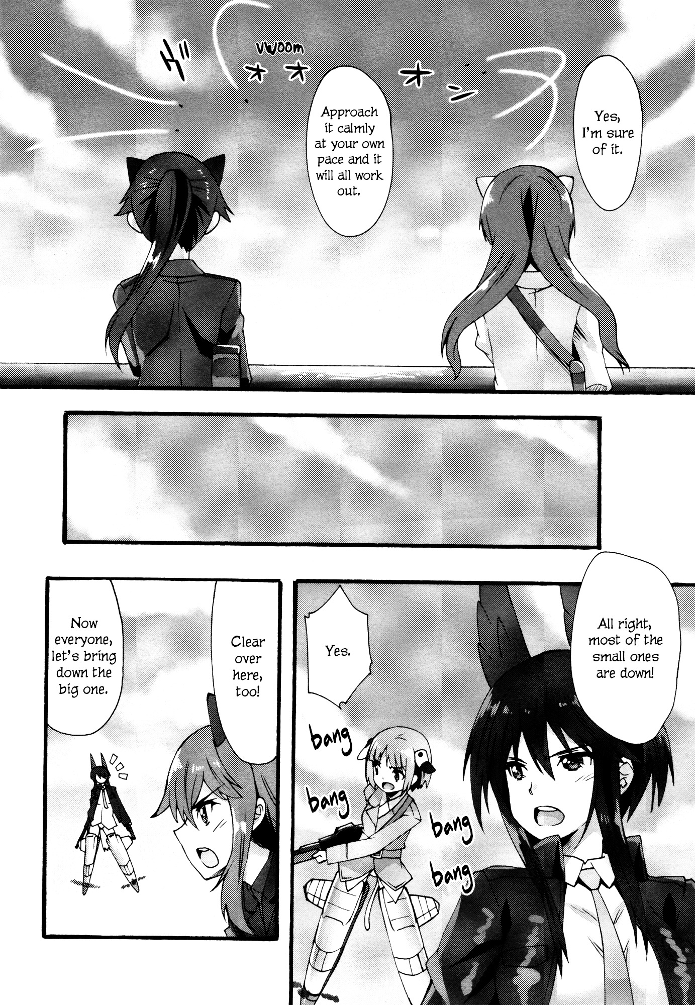 Strike Witches - Kurenai No Majotachi - Vol.1 Chapter 6 : The Two's New Post (Last Part)