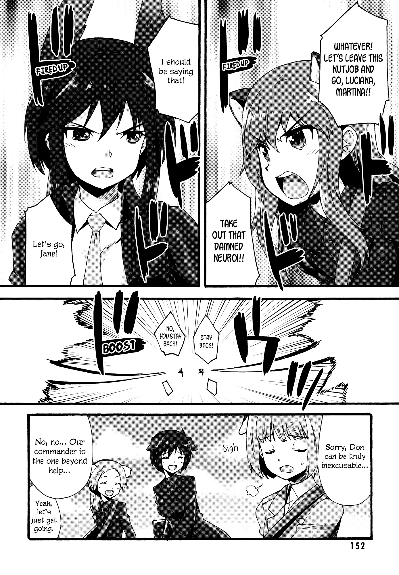 Strike Witches - Kurenai No Majotachi - Vol.1 Chapter 6 : The Two's New Post (Last Part)