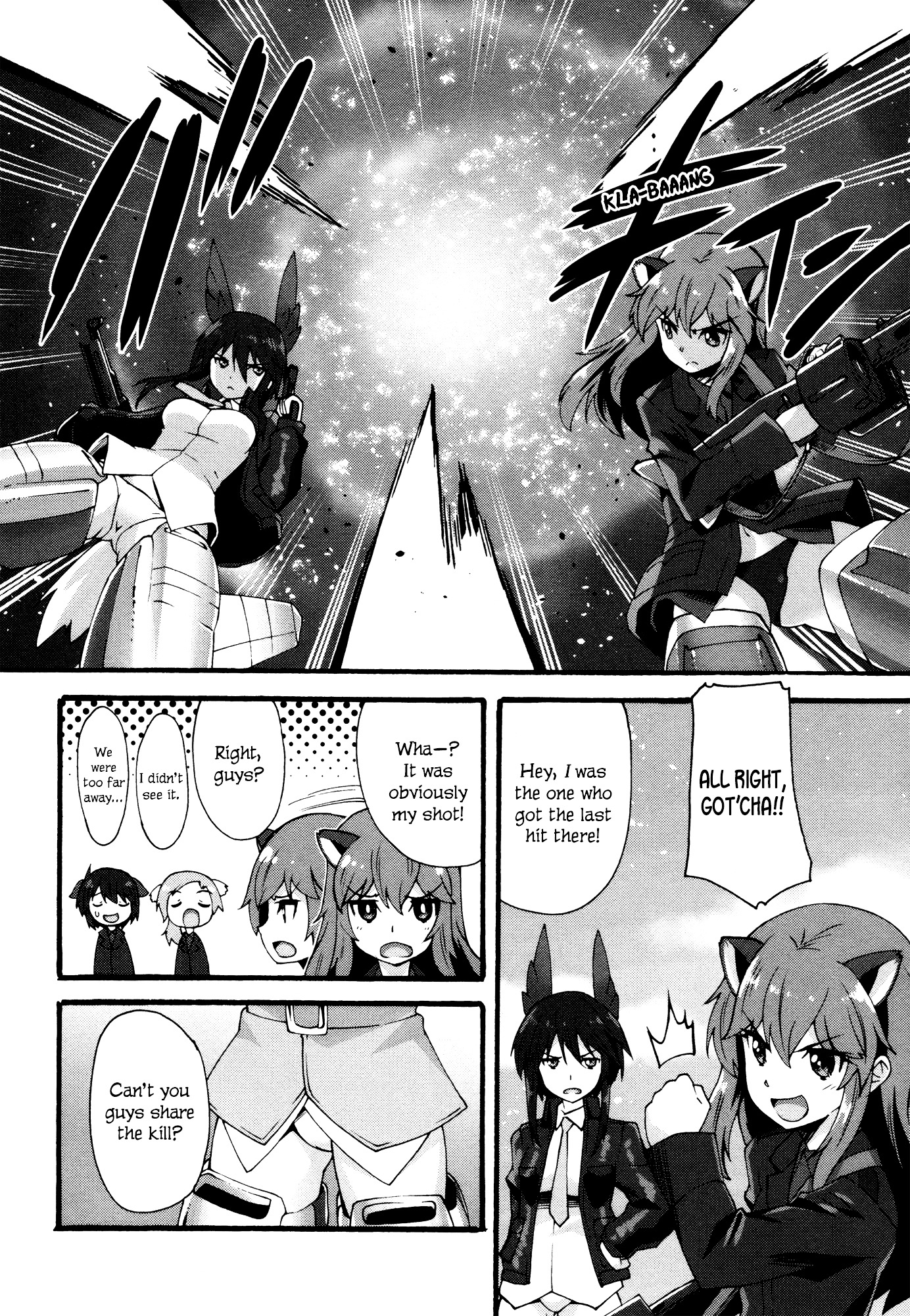 Strike Witches - Kurenai No Majotachi - Vol.1 Chapter 6 : The Two's New Post (Last Part)