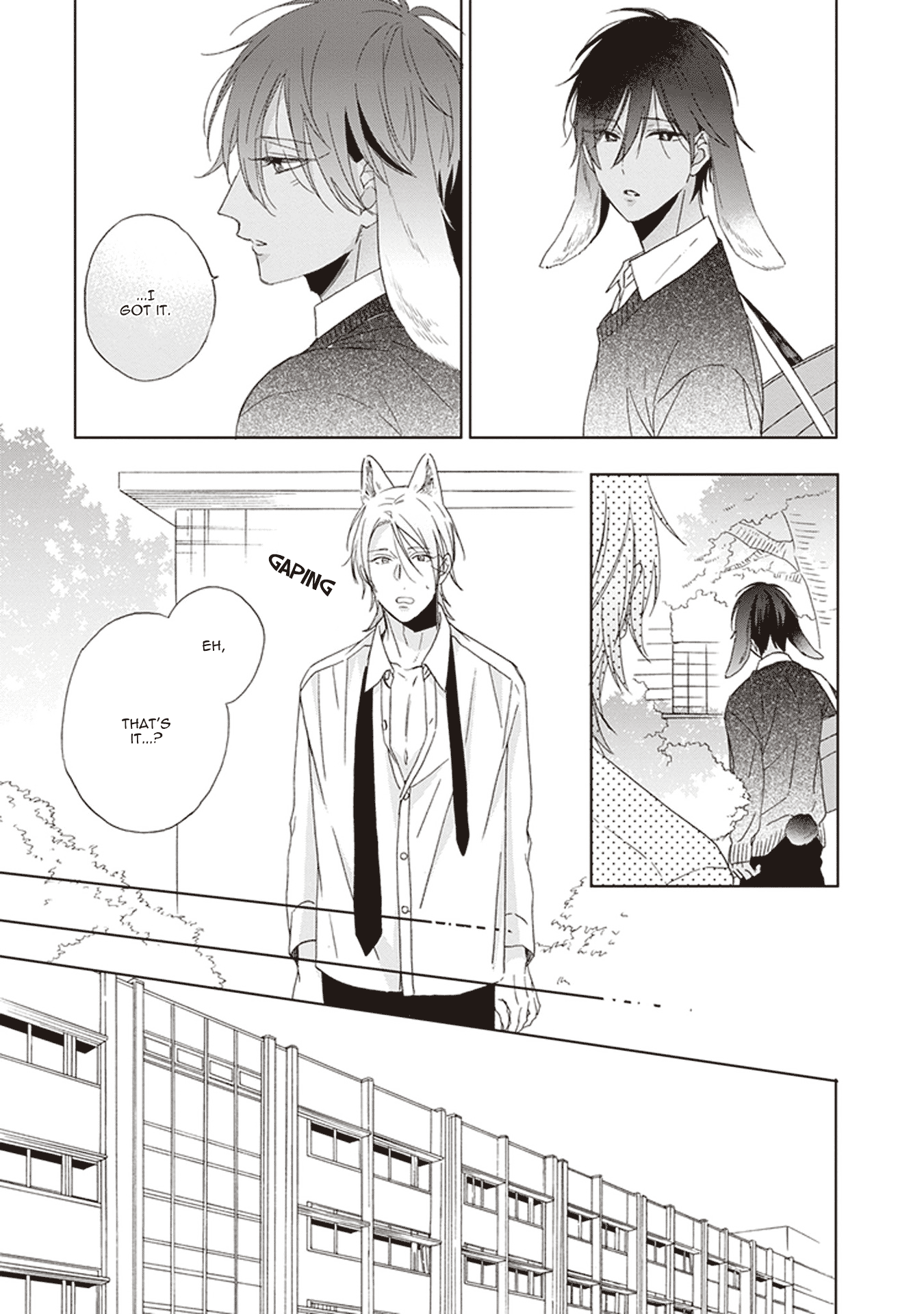 Ookami-Kun Wa Kowakunai - Vol.1 Chapter 2