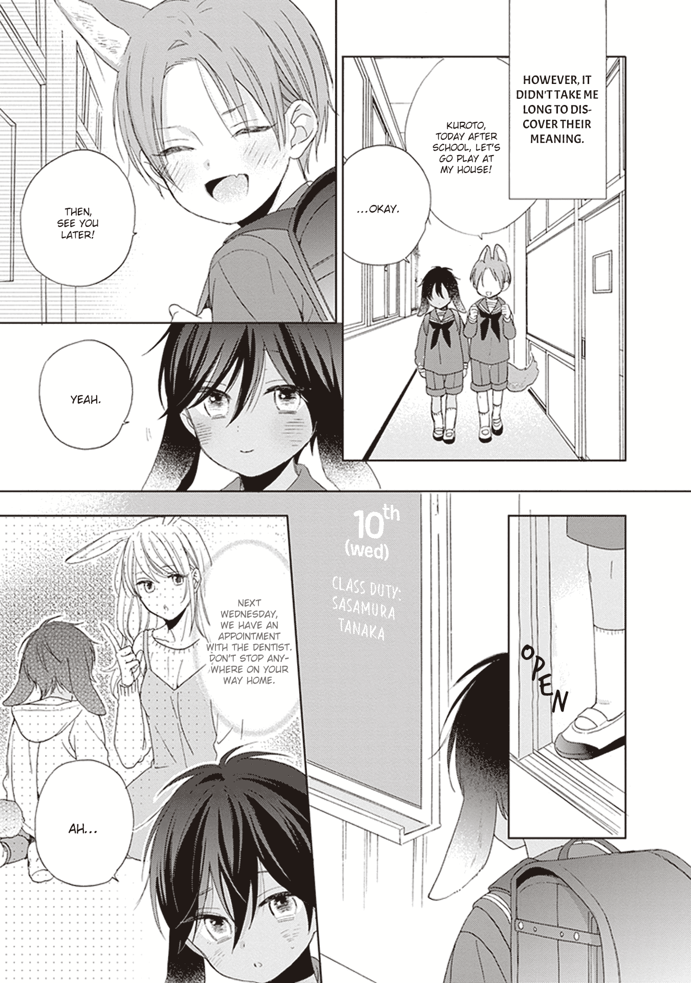 Ookami-Kun Wa Kowakunai - Vol.1 Chapter 3