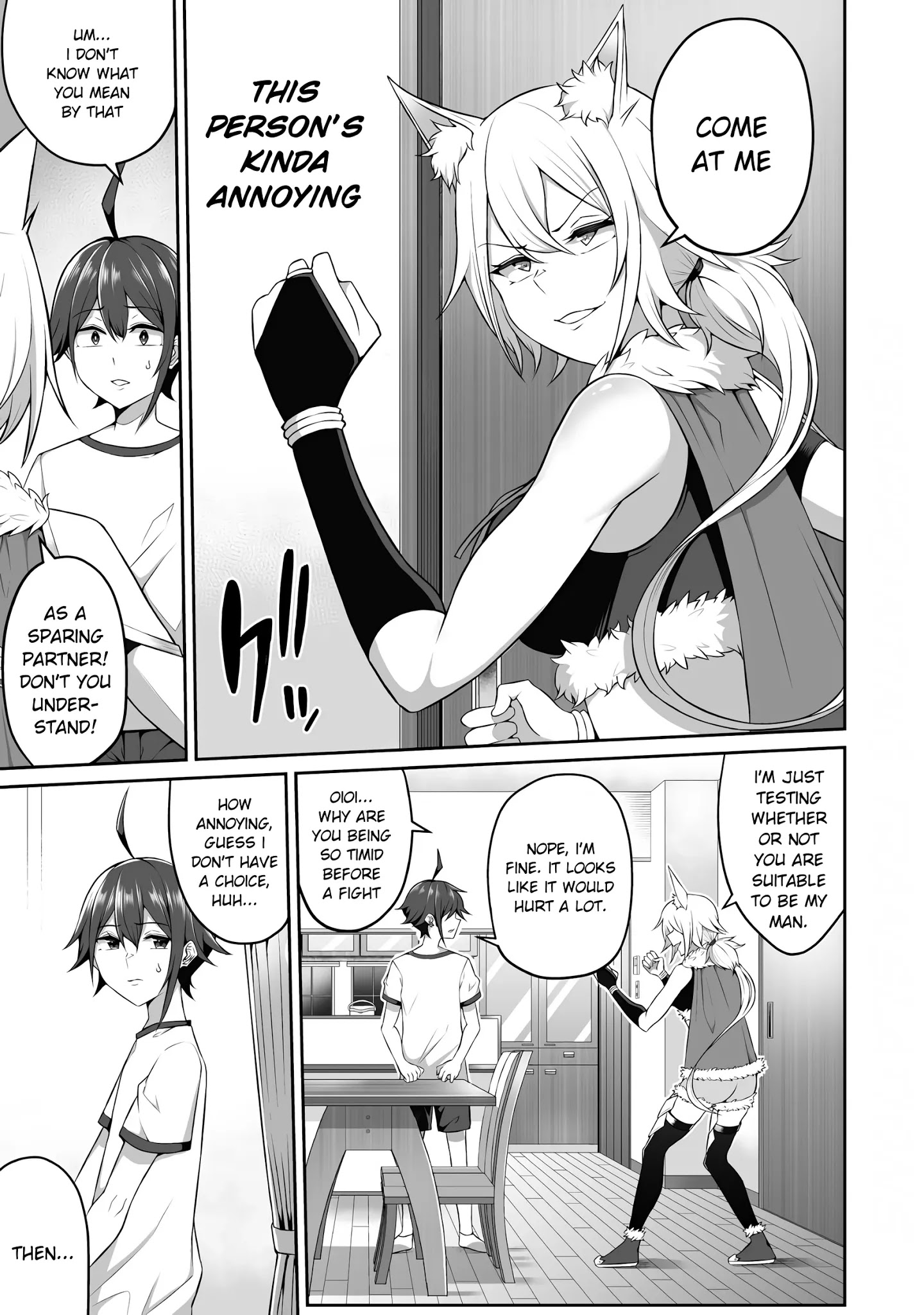 Douyara Boku No Hanayome Wa Onna Kishidan Na You De. - Chapter 3: Female Knight, Stripping In A Game!