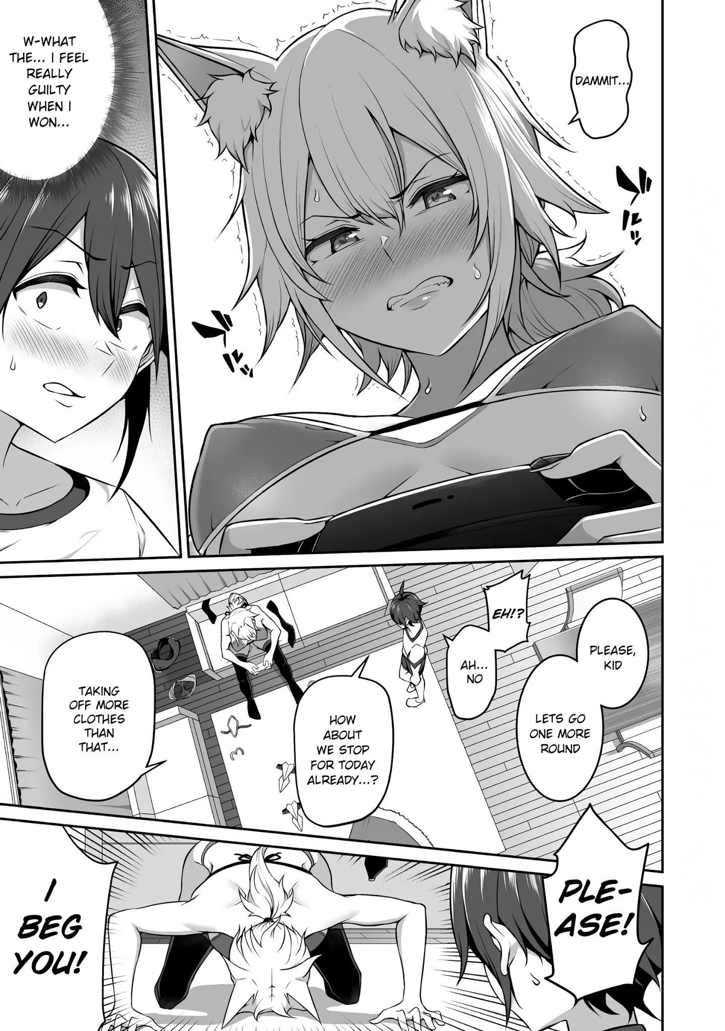 Douyara Boku No Hanayome Wa Onna Kishidan Na You De. - Chapter 3: Female Knight, Stripping In A Game!