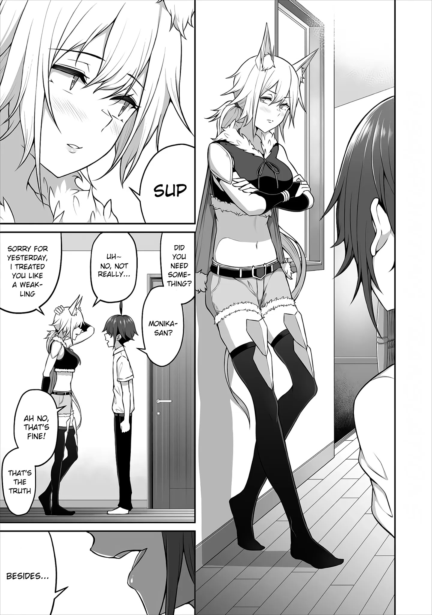 Douyara Boku No Hanayome Wa Onna Kishidan Na You De. - Chapter 3: Female Knight, Stripping In A Game!