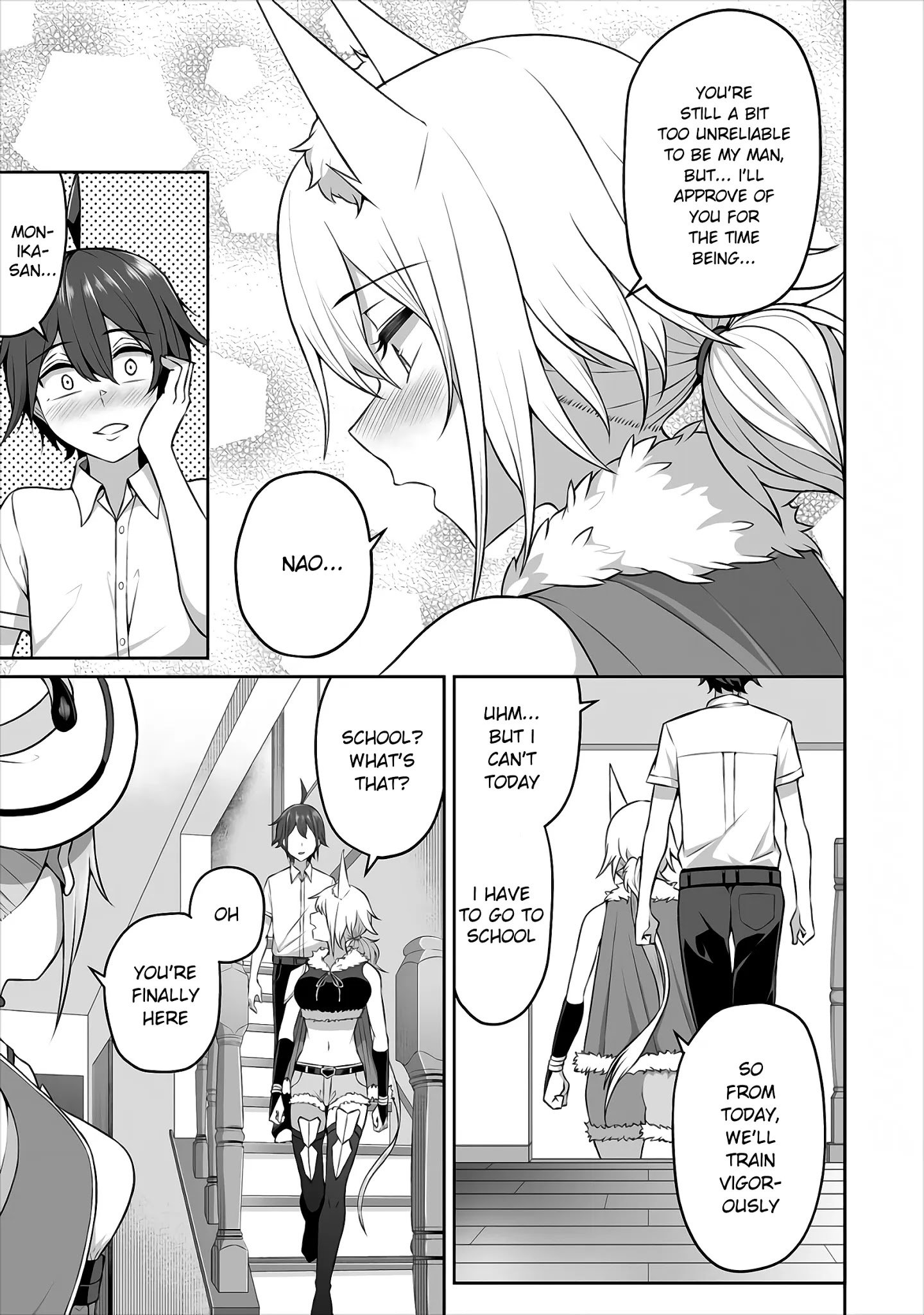 Douyara Boku No Hanayome Wa Onna Kishidan Na You De. - Chapter 3: Female Knight, Stripping In A Game!