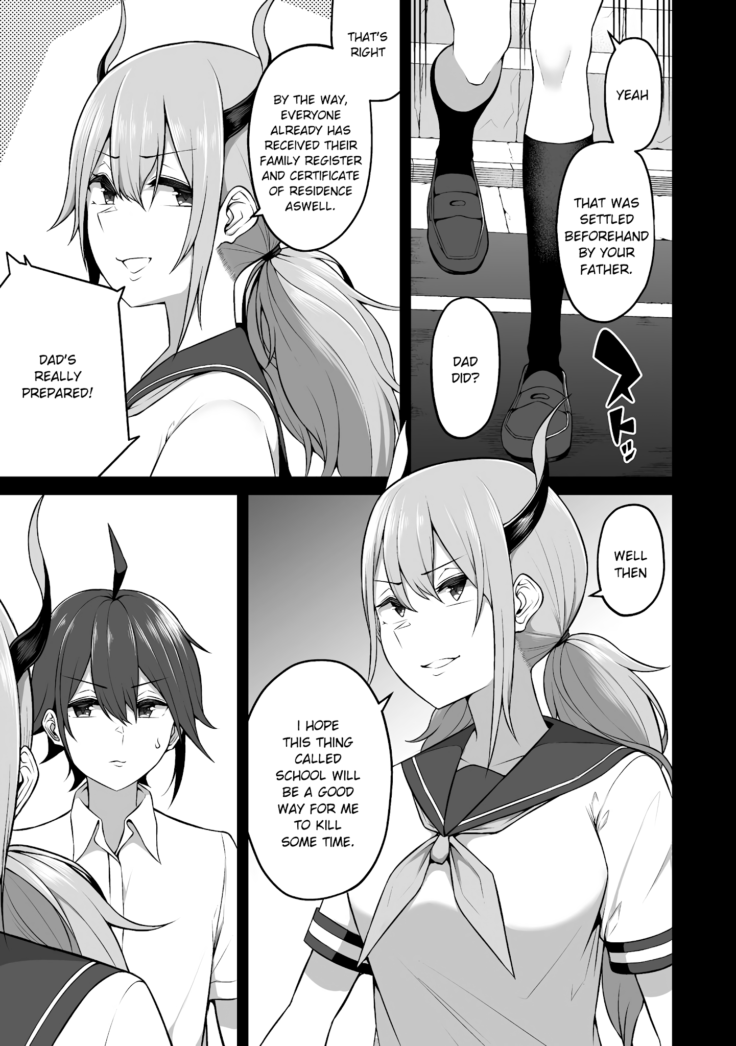 Douyara Boku No Hanayome Wa Onna Kishidan Na You De. - Chapter 4: Female Knight, Being Shameless At School!