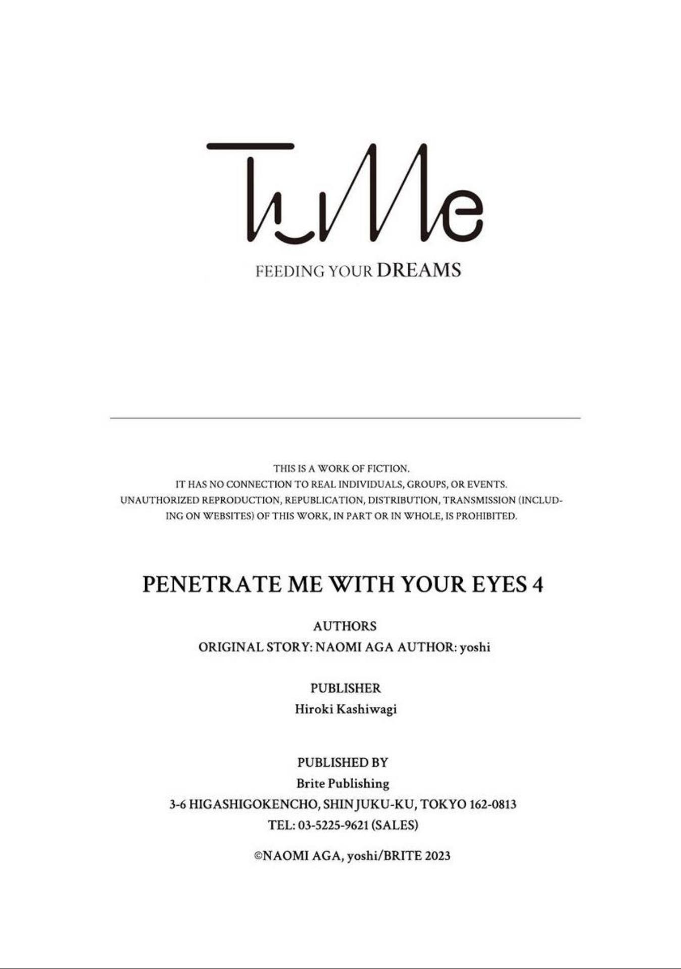 Penetrate Me With Your Eyes - Chapter 4