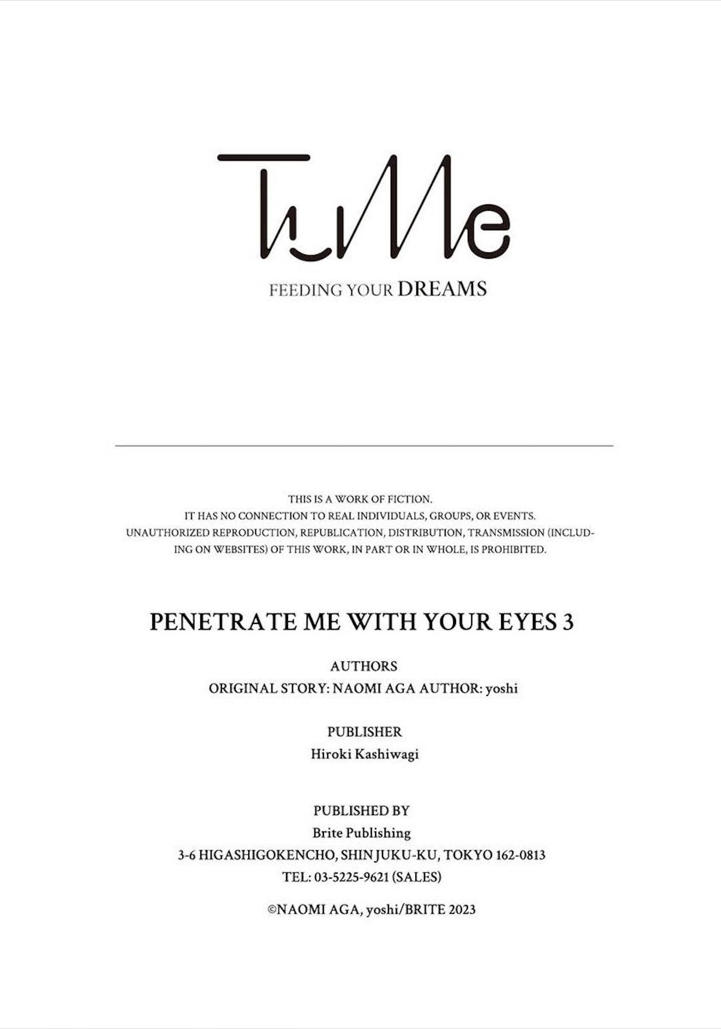 Penetrate Me With Your Eyes - Chapter 3