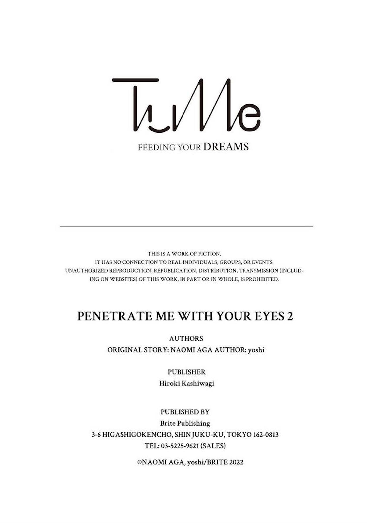 Penetrate Me With Your Eyes - Chapter 2