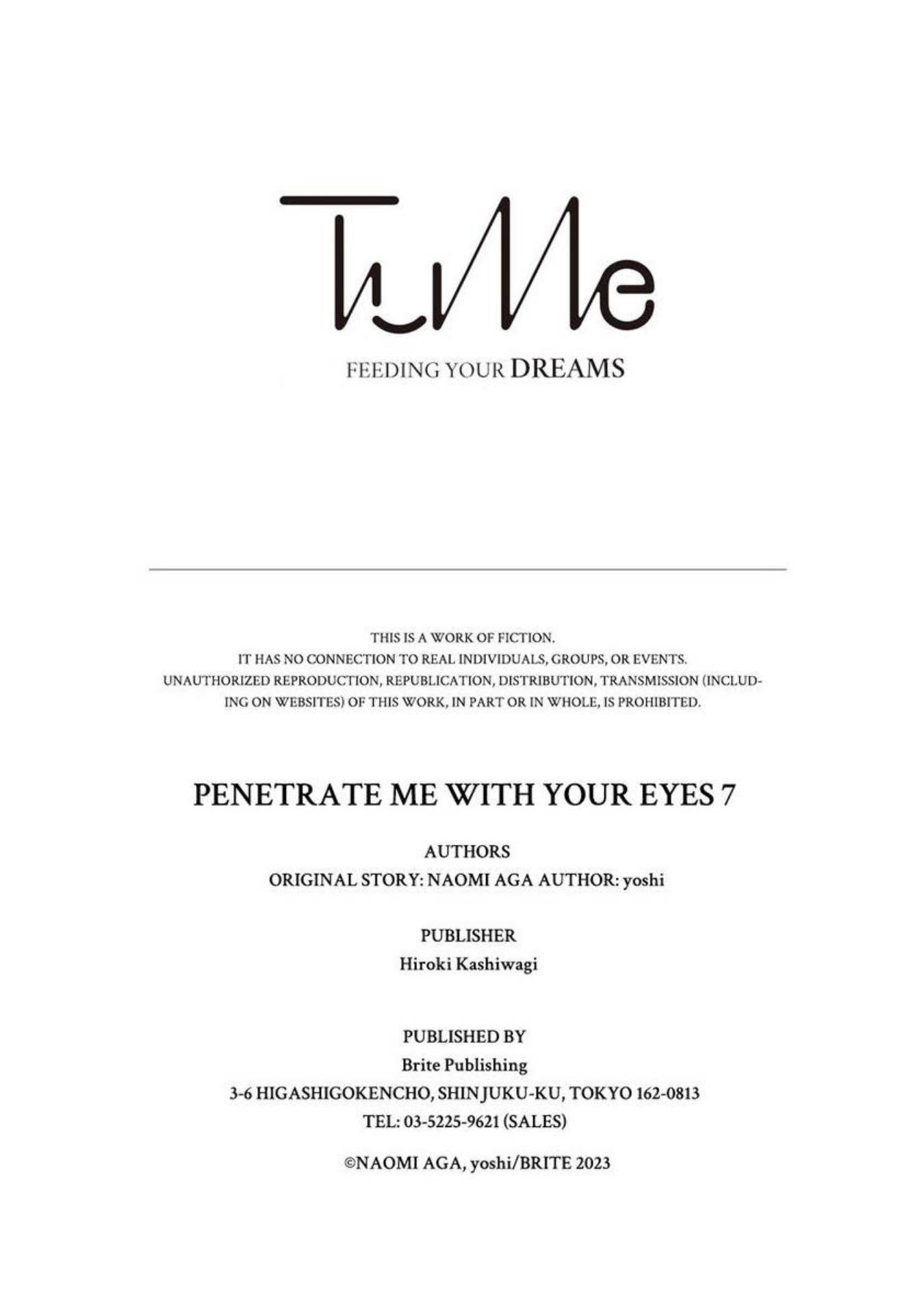 Penetrate Me With Your Eyes - Chapter 7