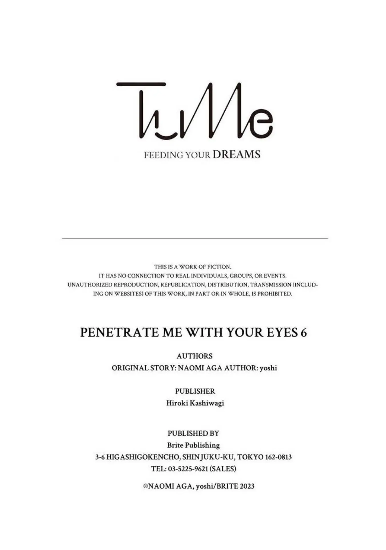 Penetrate Me With Your Eyes - Chapter 6