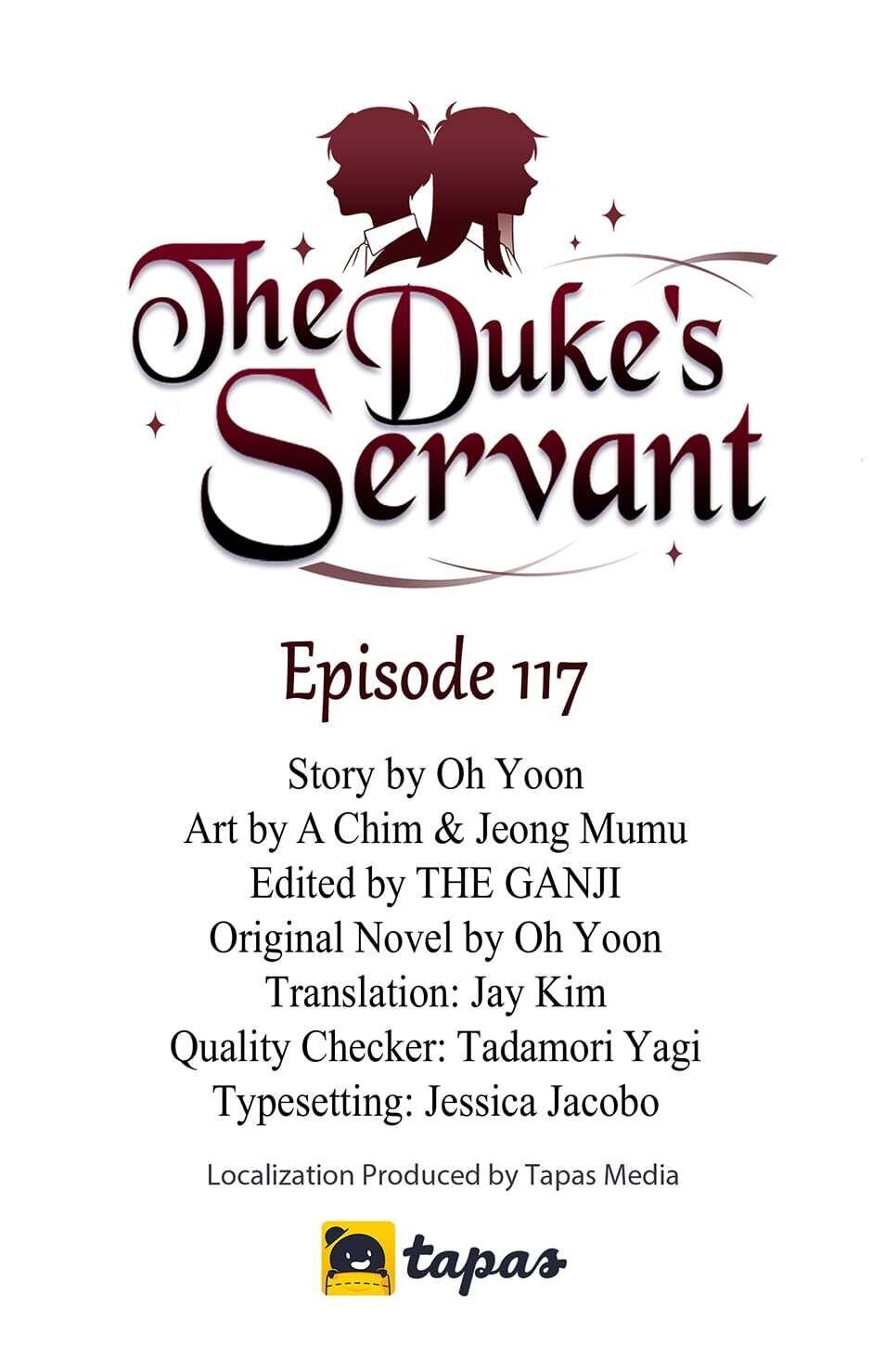 The Duke’s Servant - Chapter 117 End