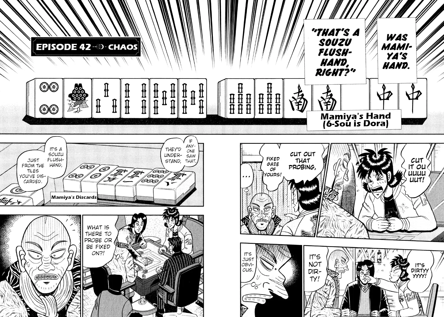 Darkness Of Mahjong Fighter Mamiya - Vol.7 Chapter 42: Chaos