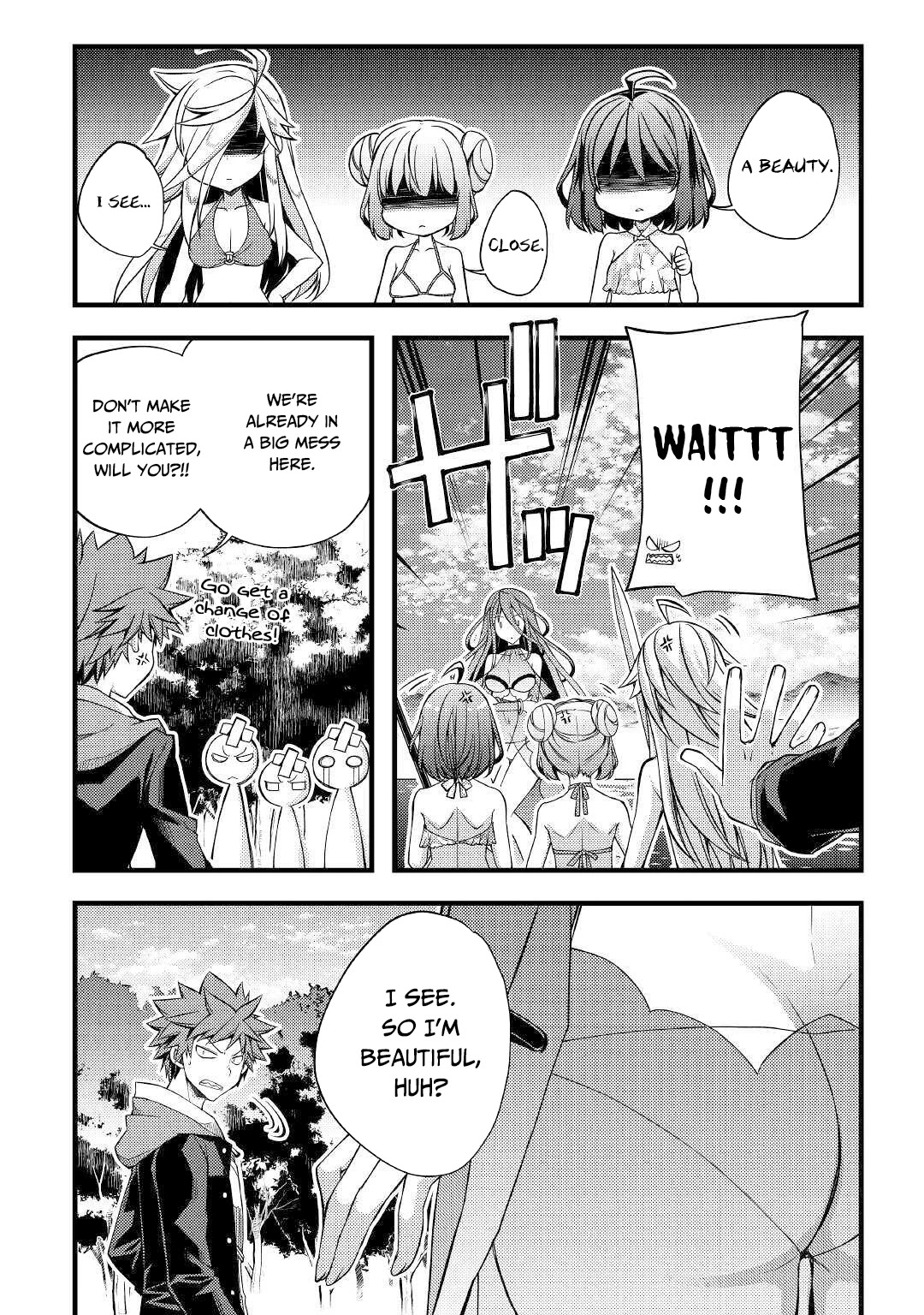 Yankee Wa Isekai De Seirei Ni Aisaremasu. - Chapter 34