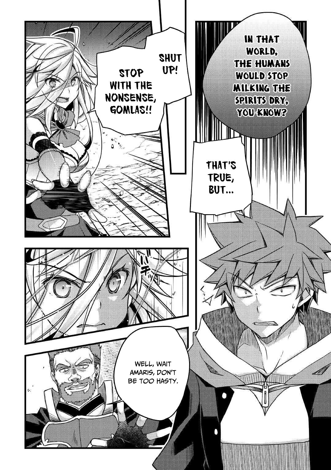 Yankee Wa Isekai De Seirei Ni Aisaremasu. - Chapter 39