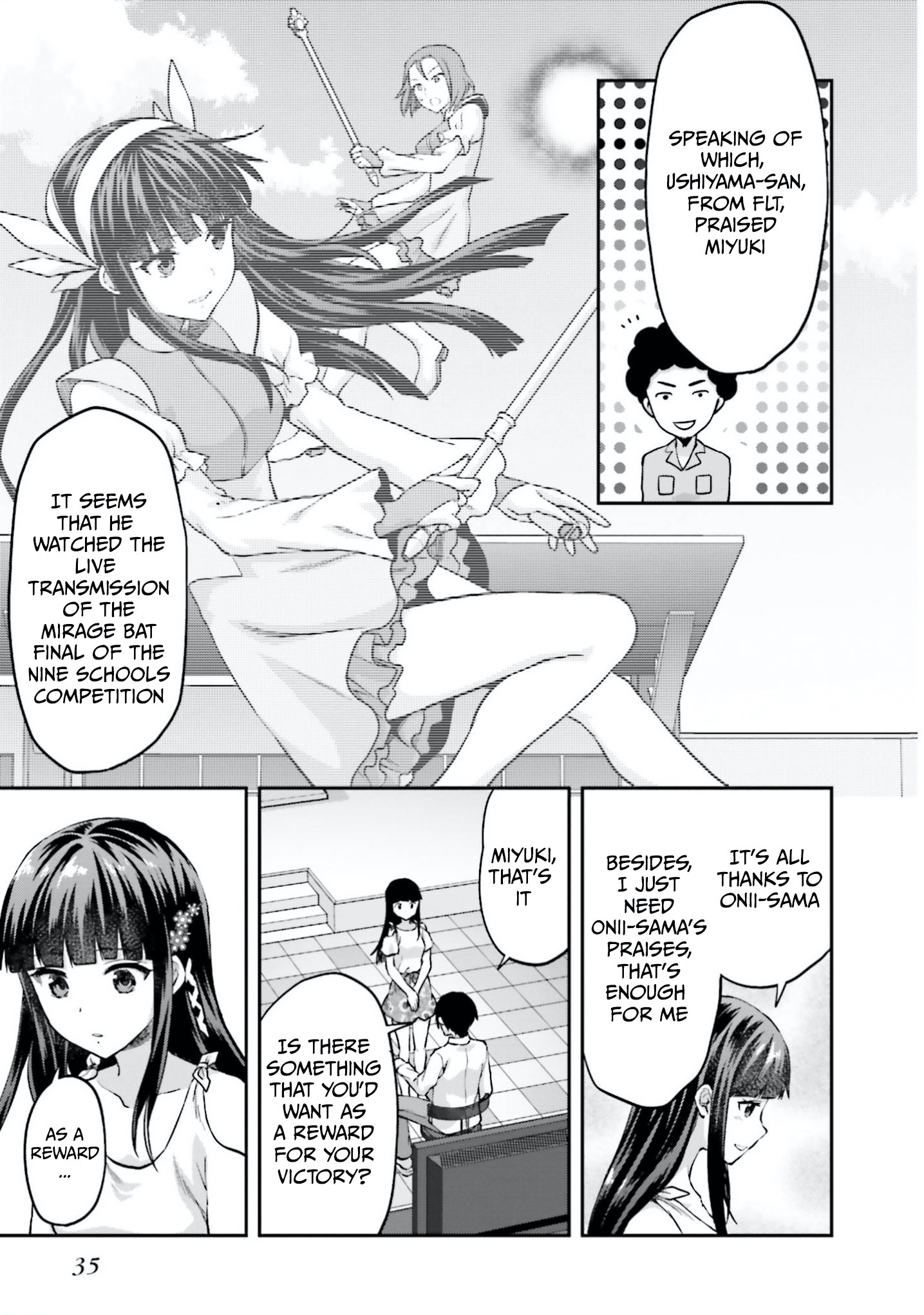 Mahouka Koukou No Rettousei - Natsuyasumi Hen - Vol.3 Chapter 11: Memories Of The Summer (1)