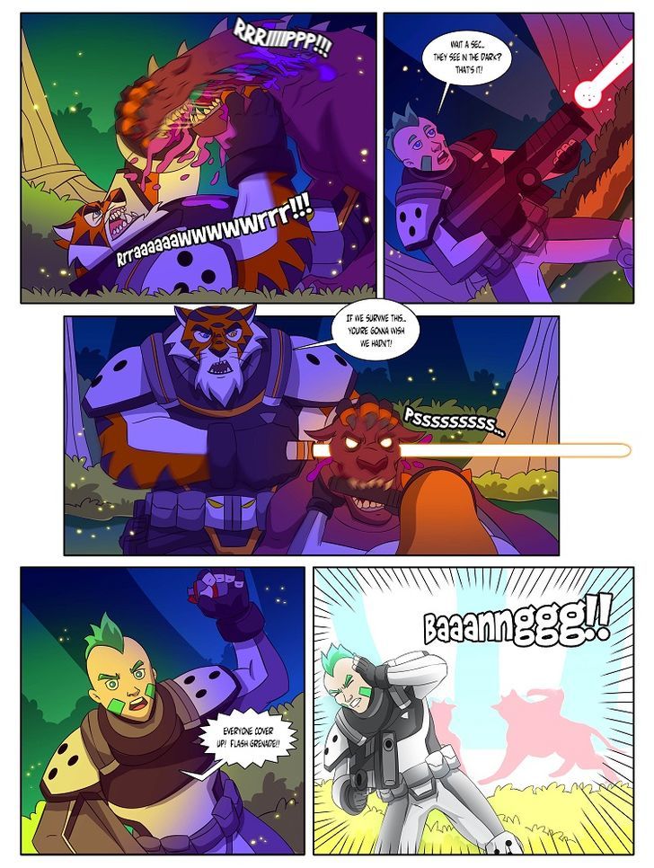 Galaxy Tiger - Vol.1 Chapter 3 : Survival