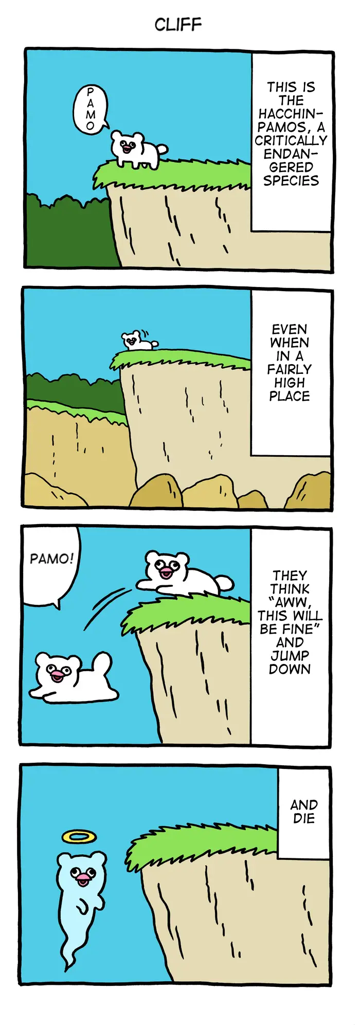 Critically-Endangered Species Hacchin-Pamos - Chapter 3: Cliffs