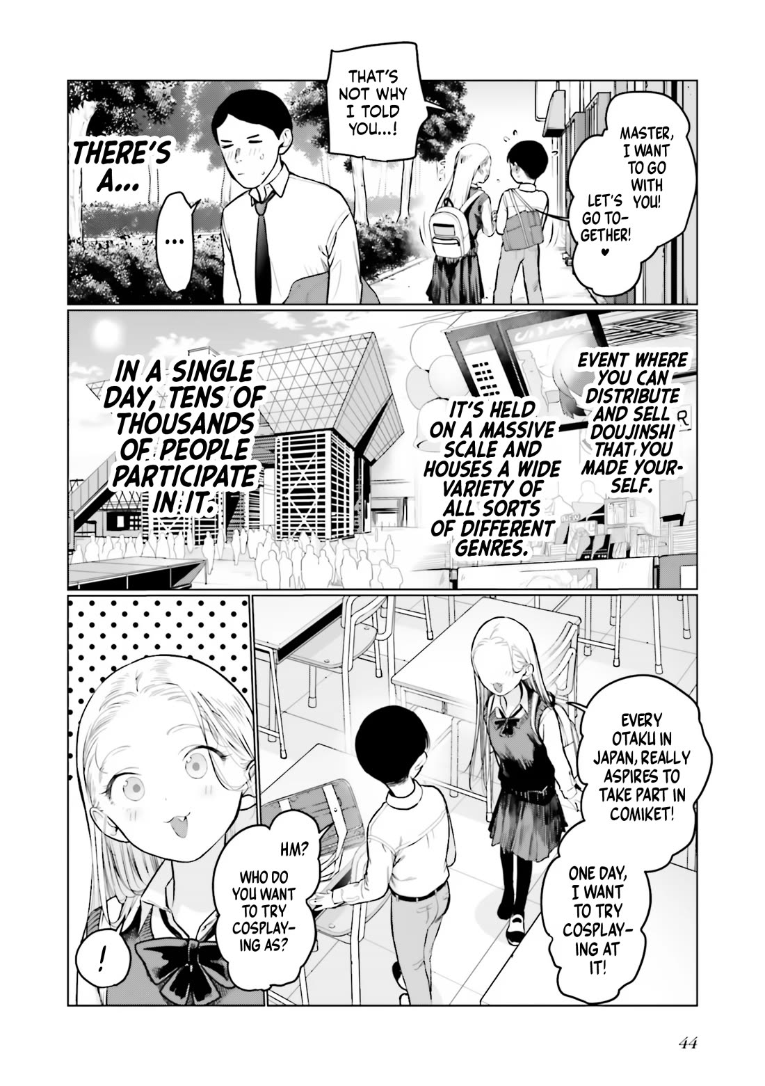 Jc Sasha And Her Otaku Classmate - Chapter 45: Let's Go Together!