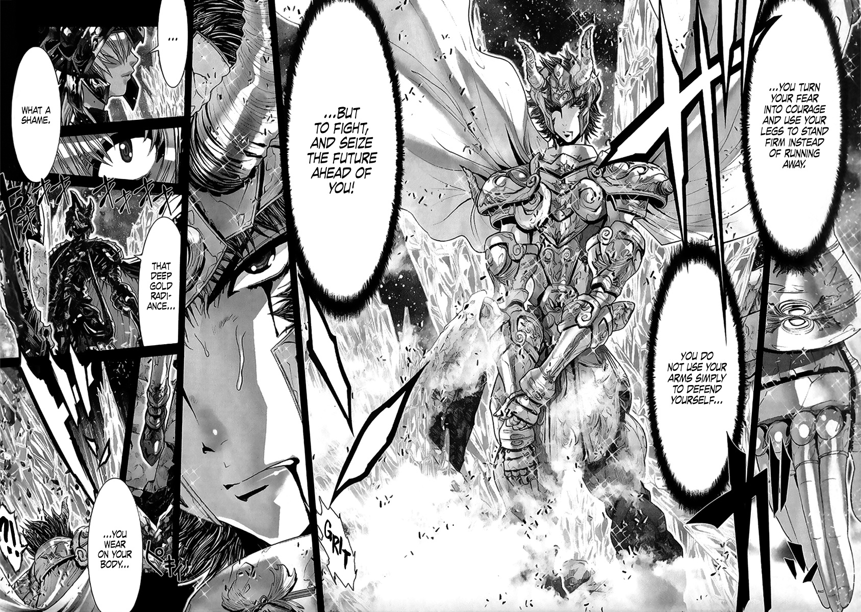 Saint Seiya Episode.g - Vol.13 Chapter 54: Those Who Cross Swords