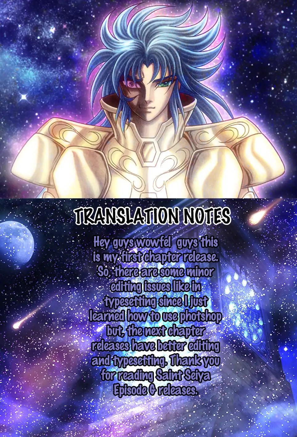 Saint Seiya Episode.g - Chapter 43: The One Chosen By The Gods