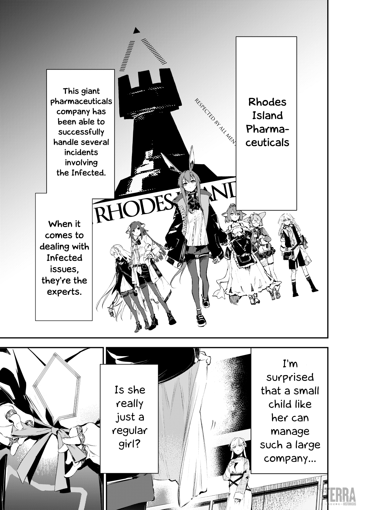 Arknights: Rhodes Kitchen -Tidbits- - Vol.1 Chapter 1: Menu 1 - Roast Stiltleg Fowlbeast Kebabs And Rhodes Island’s Leader