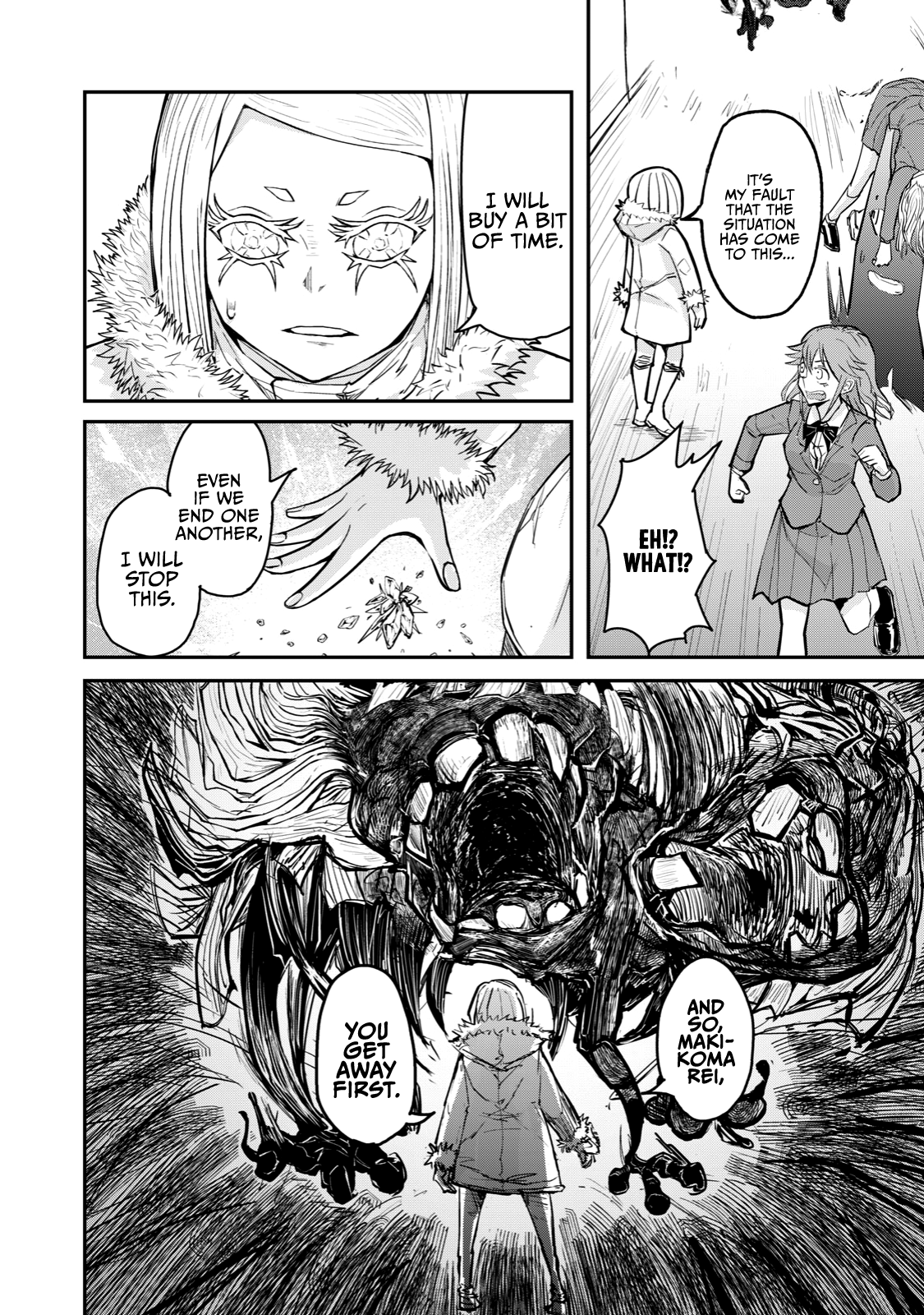 A Manga About The Kind Of Pe Teacher Who Dies At The Start Of A School Horror Movie - Chapter 67: The Type Of Monster From A Japanese Horror Movie That Ends With A Hug