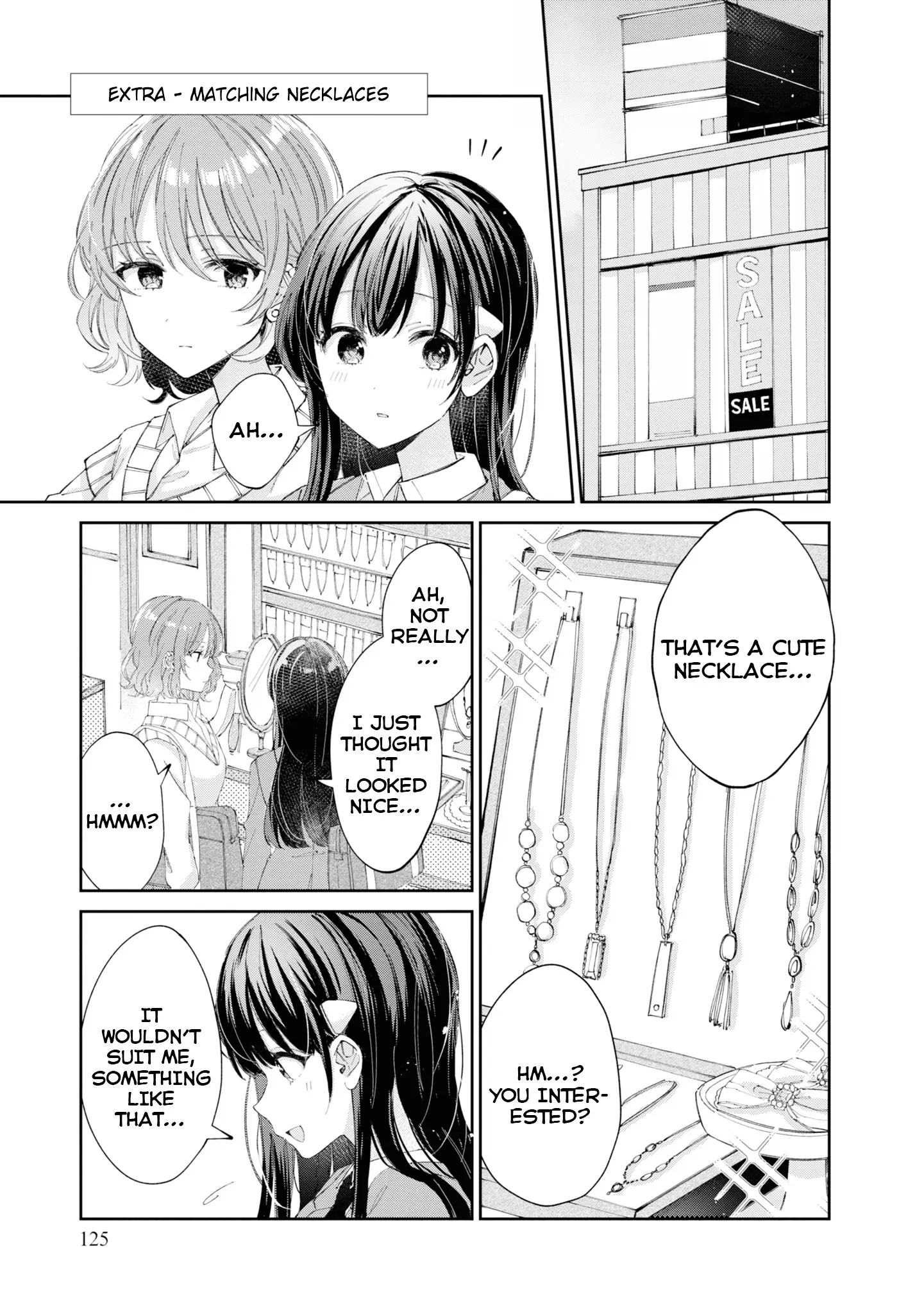 Hokenshitsu Wa Futarikiri - Vol.1 Chapter 12.1: Matching Necklaces