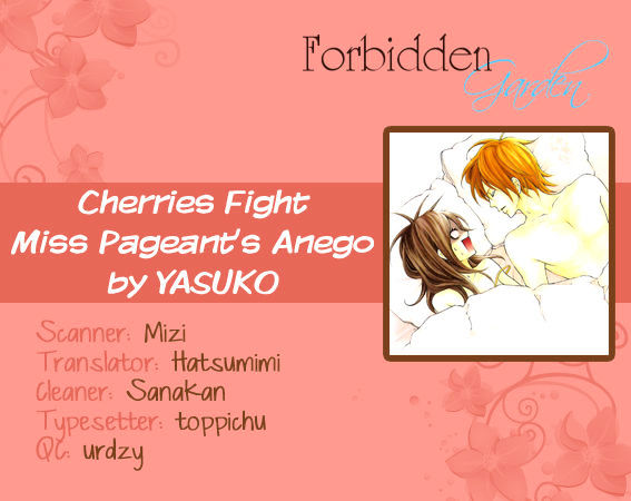 Cherries Fight - Vol.1 Chapter 3 : Miss Pageant S Anego