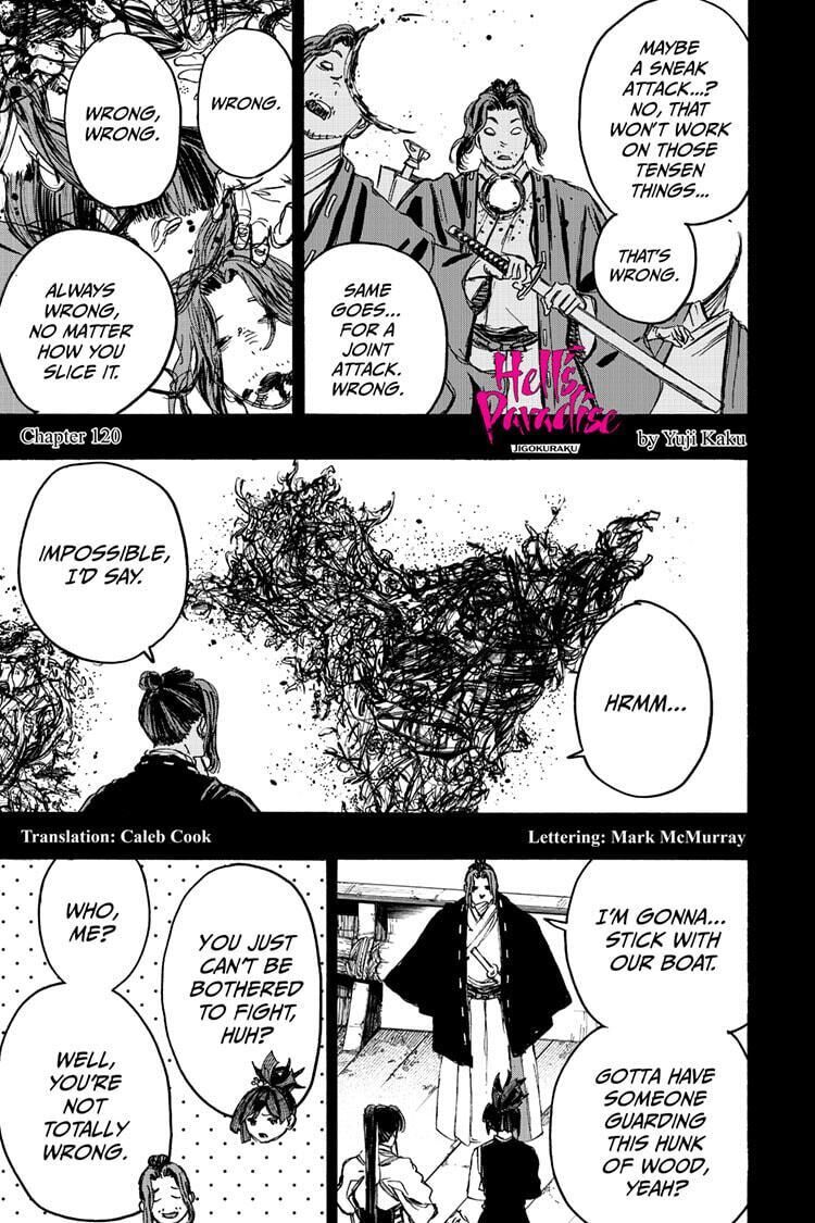 Hell's Paradise: Jigokuraku - Chapter 120