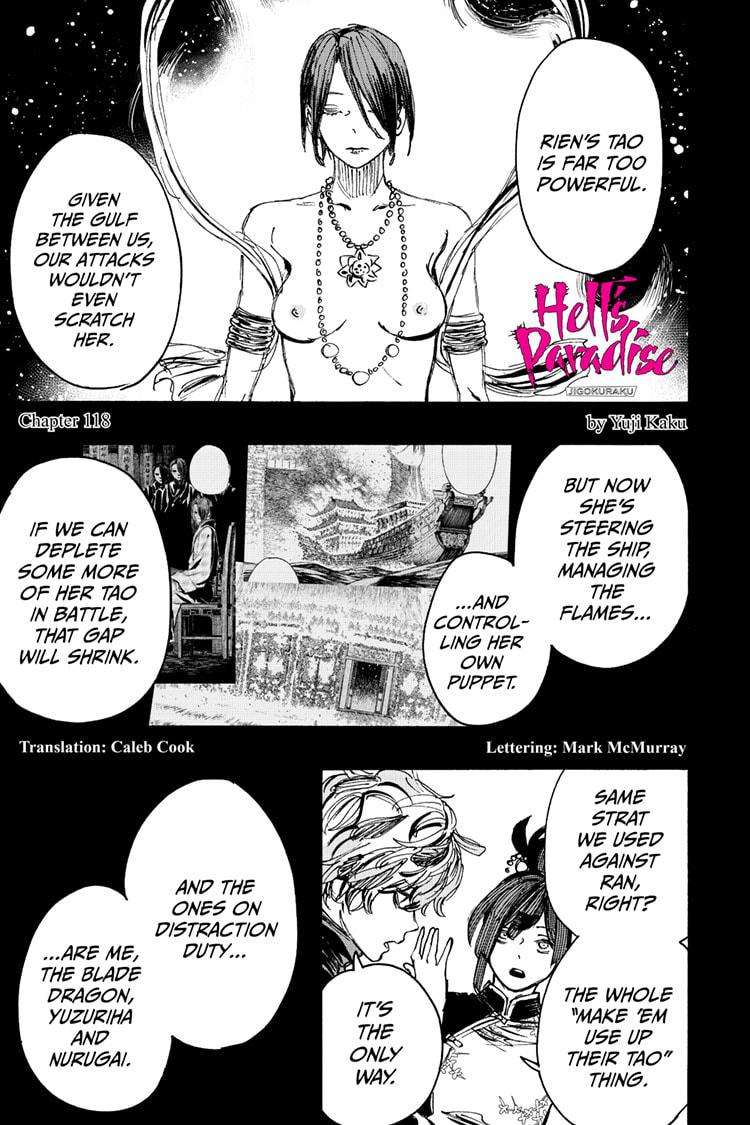 Hell's Paradise: Jigokuraku - Chapter 118