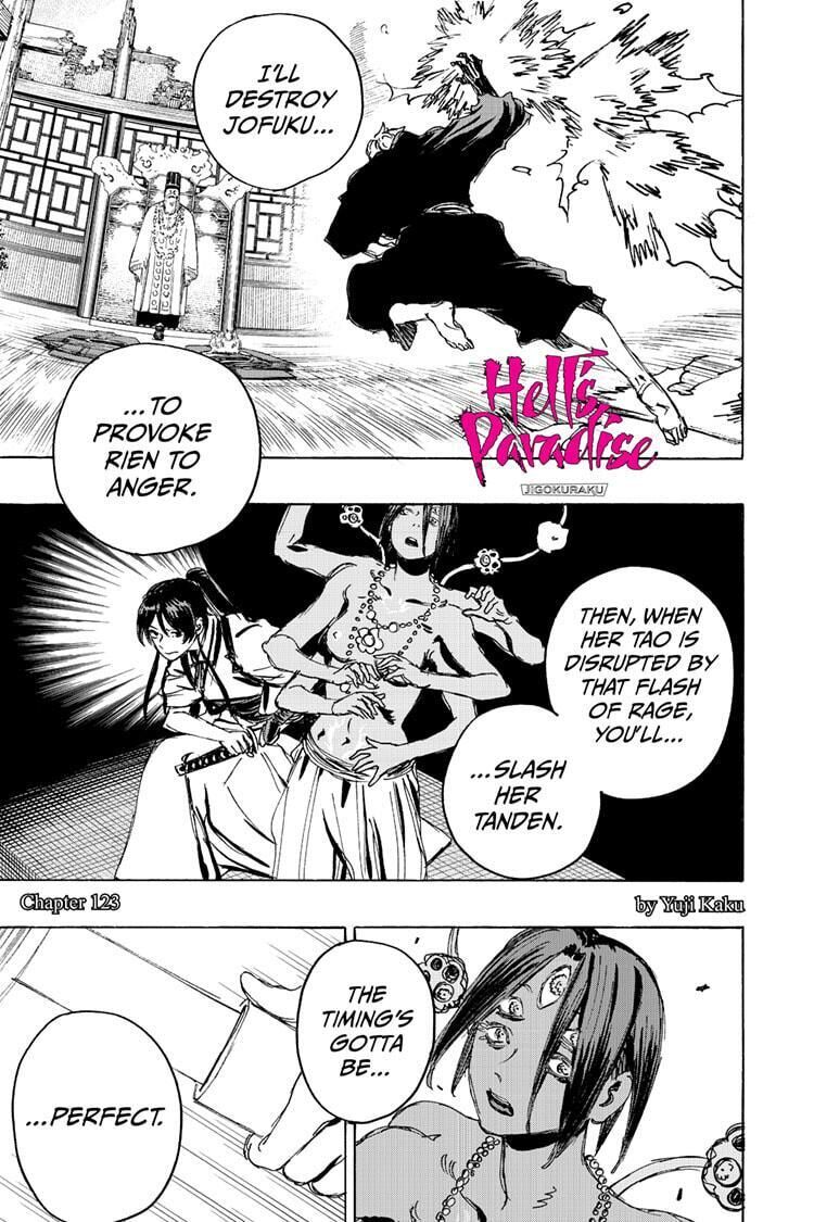 Hell's Paradise: Jigokuraku - Chapter 123