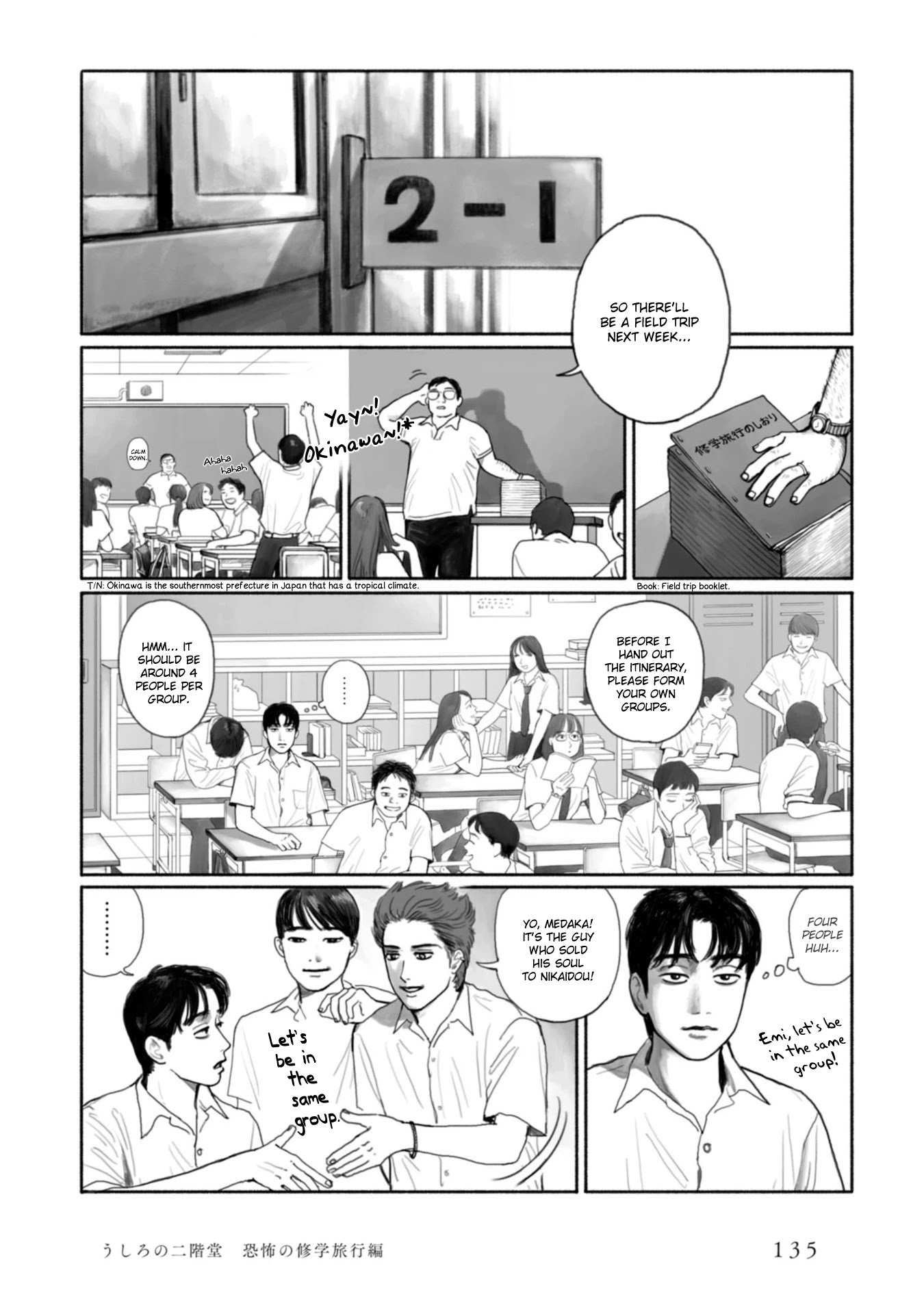 Muchuu Sa, Kimi Ni. - Chapter 8: Behind Me, Nikaidou: The Scary Field Trip [End]