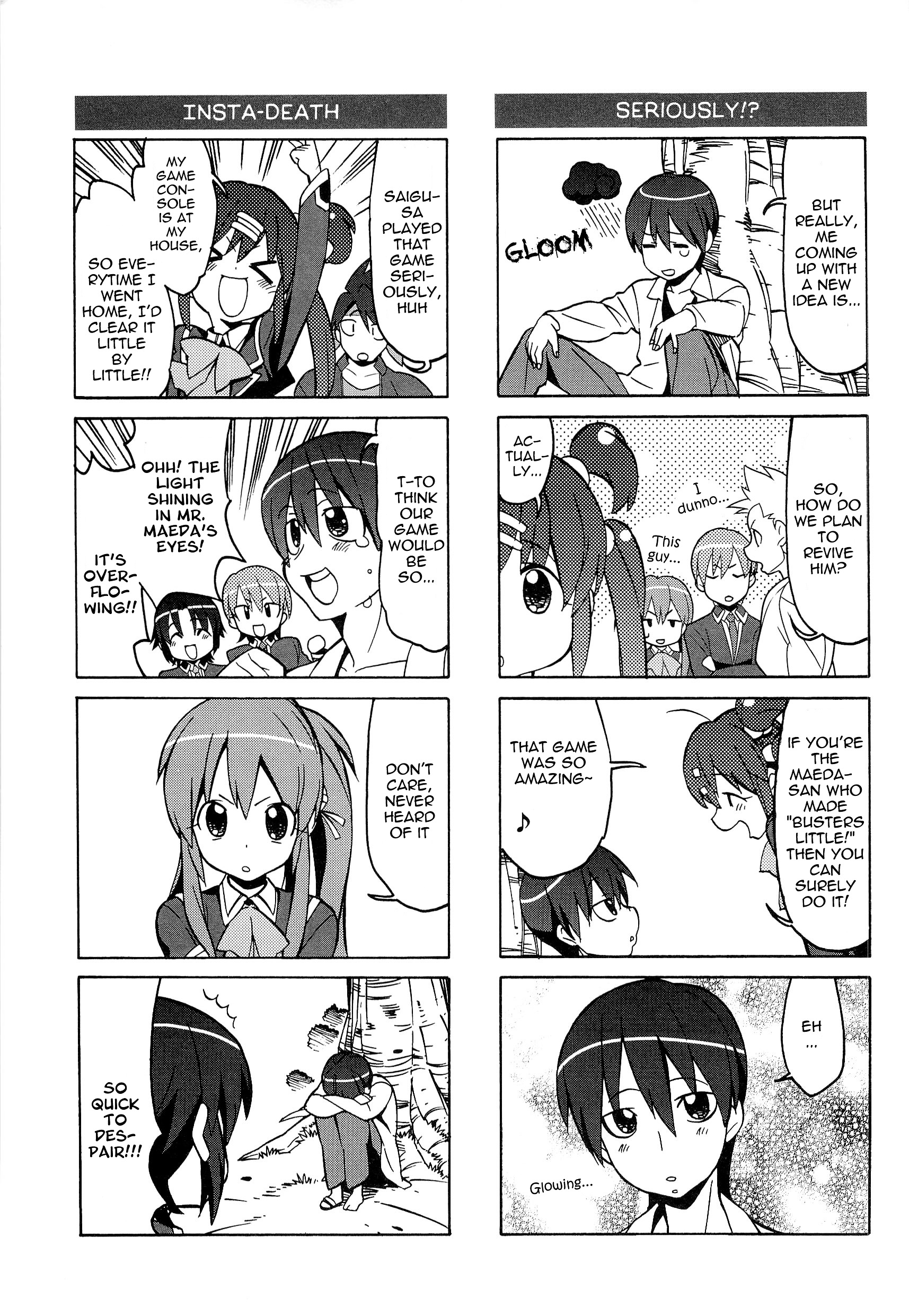 Little Busters! The 4-Koma - Chapter 43 : Clog-Wearing Lost Person Part 2