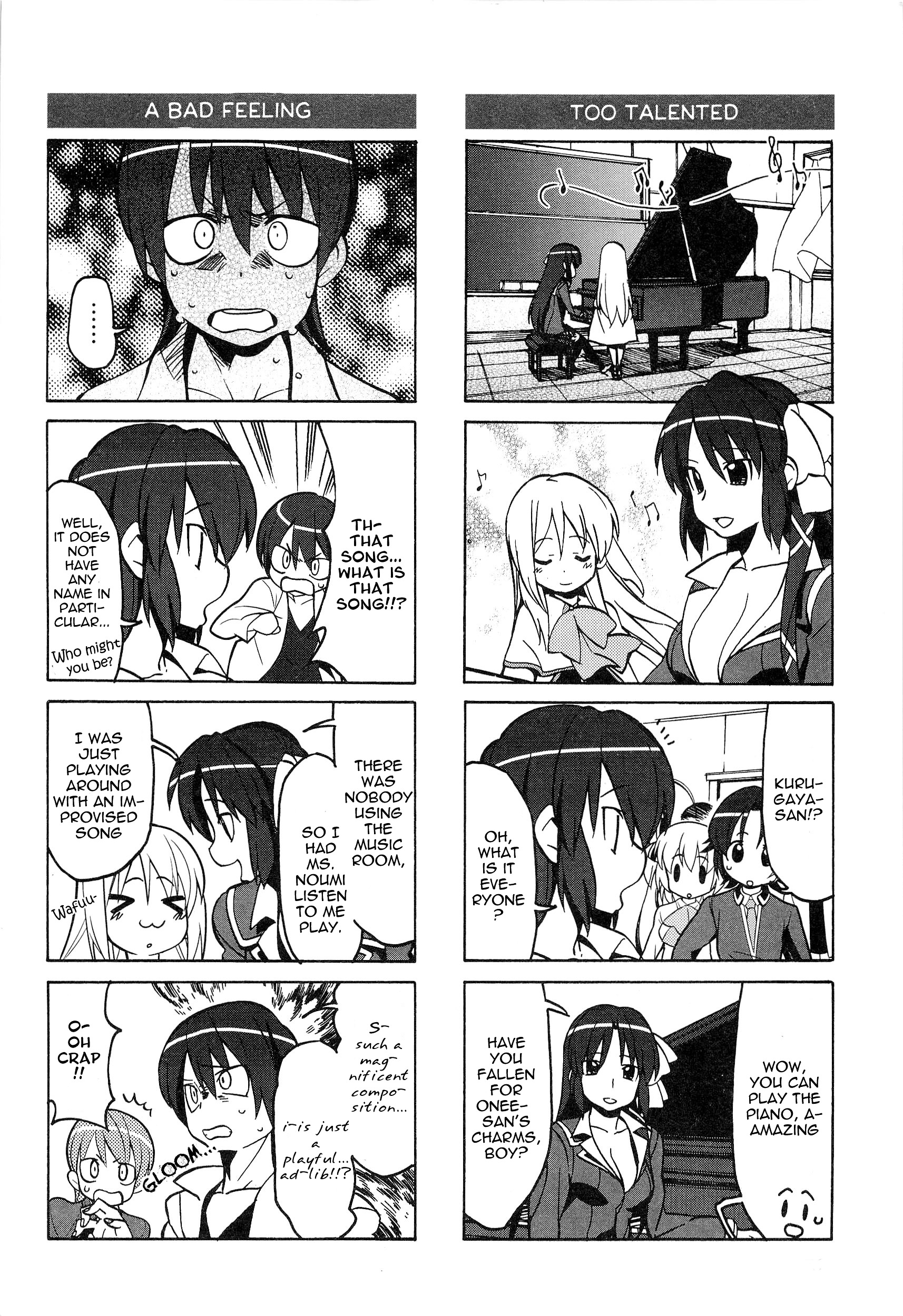 Little Busters! The 4-Koma - Chapter 43 : Clog-Wearing Lost Person Part 2