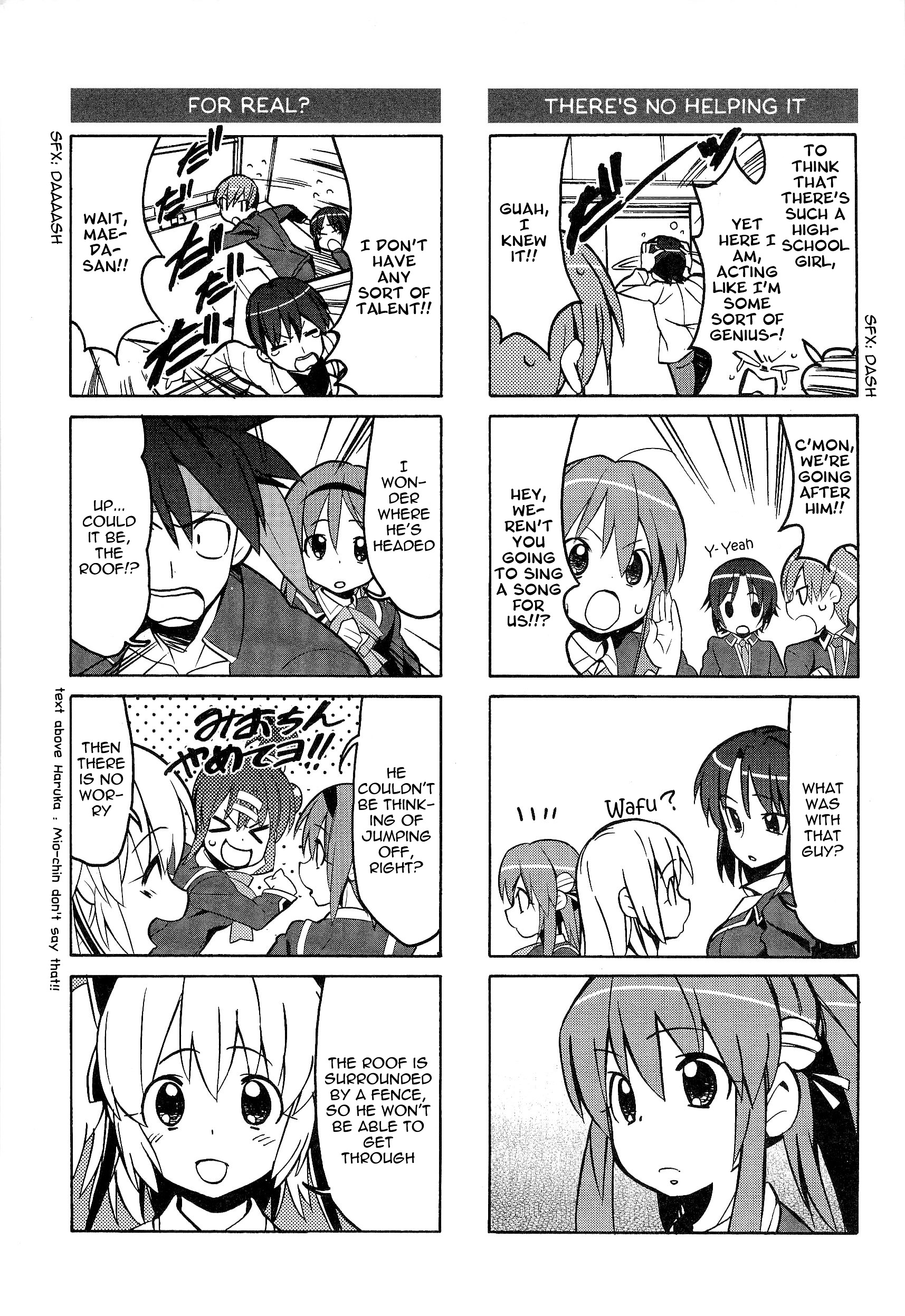 Little Busters! The 4-Koma - Chapter 43 : Clog-Wearing Lost Person Part 2