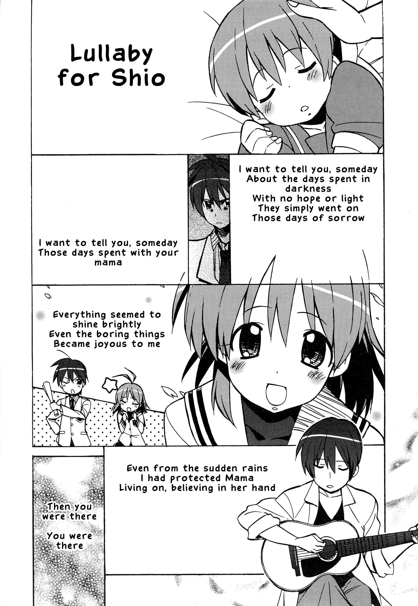 Little Busters! The 4-Koma - Chapter 43 : Clog-Wearing Lost Person Part 2