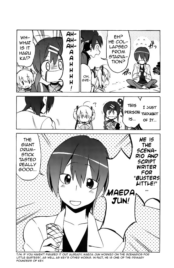 Little Busters! The 4-Koma - Chapter 42 : Clog-Wearing Lost Person