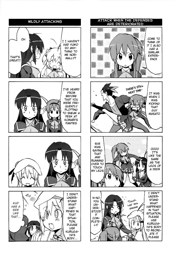 Little Busters! The 4-Koma - Chapter 41 : Kurugaya S Being Shy?