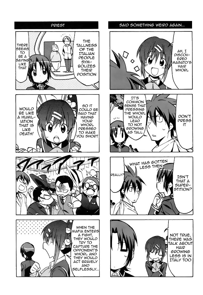 Little Busters! The 4-Koma - Chapter 38 : The Female Barber That S Radiating Charm, Haruka Buongiorno