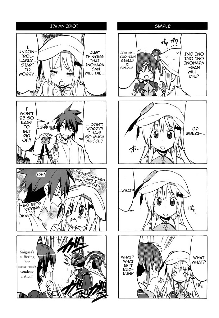 Little Busters! The 4-Koma - Chapter 38 : The Female Barber That S Radiating Charm, Haruka Buongiorno