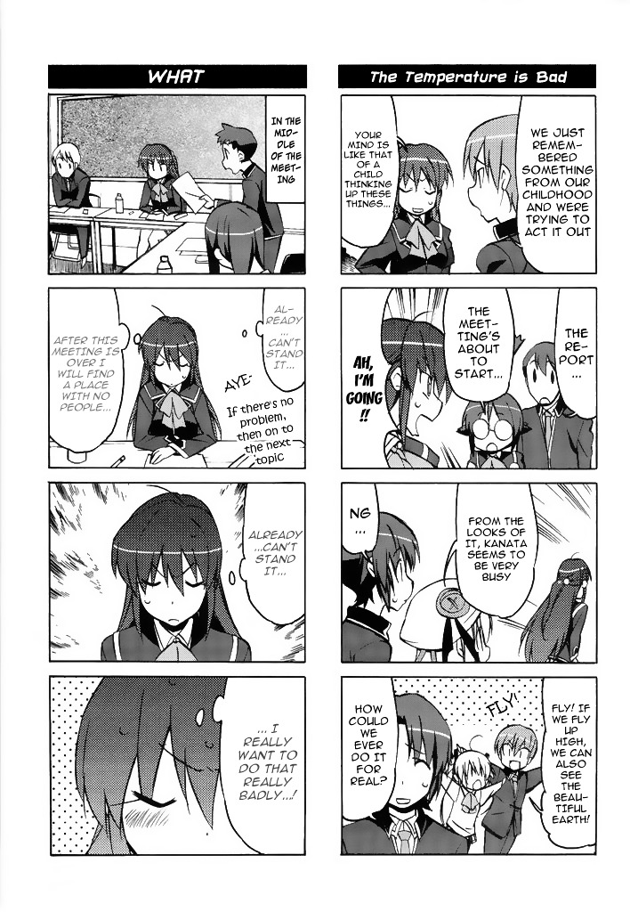 Little Busters! The 4-Koma - Chapter 39 : Fighting Maiden ● Futaki Kanata S Secret ♥